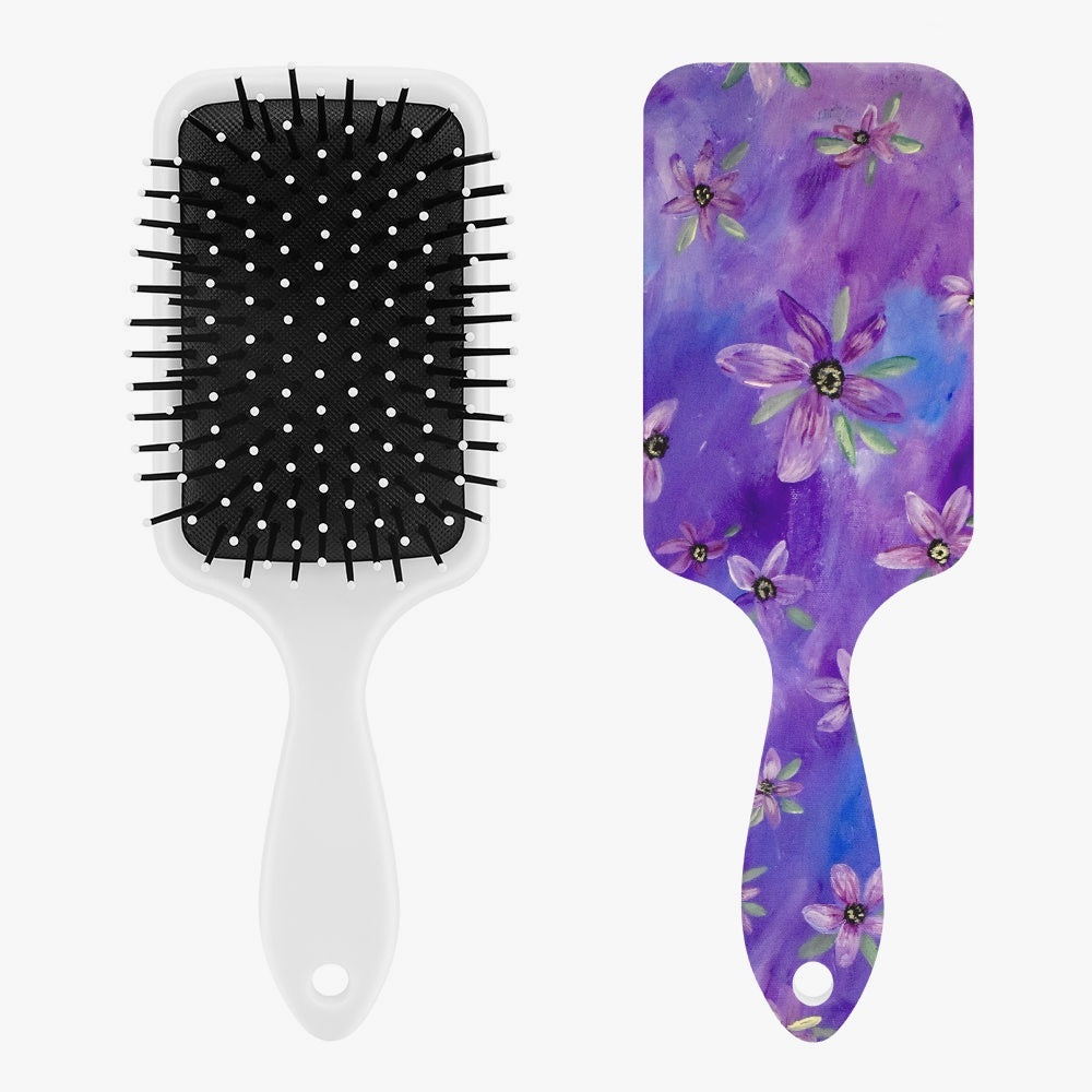 Purple Sunflower Air Cushion Scalp Massage Comb