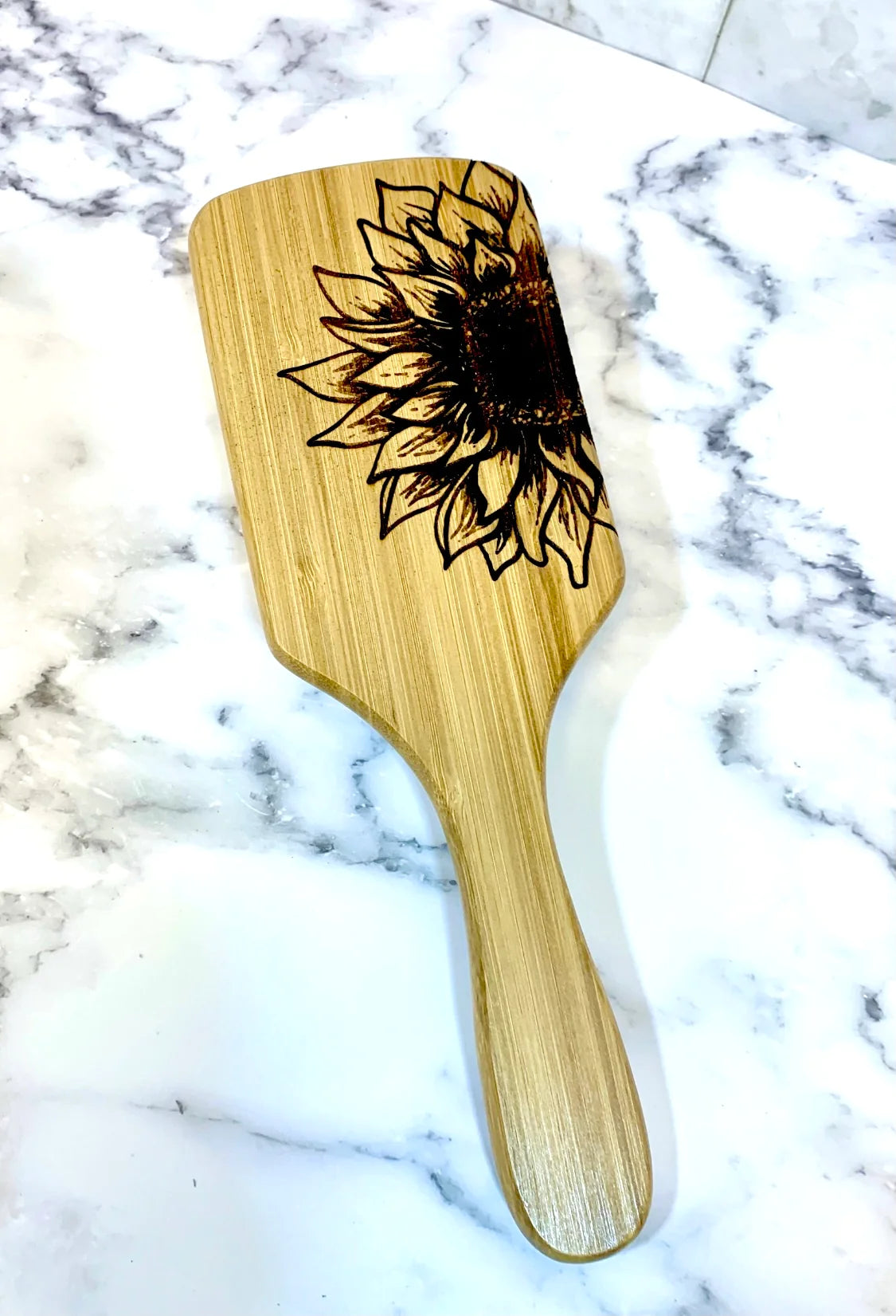 Sunflower Bamboo Hair Brush