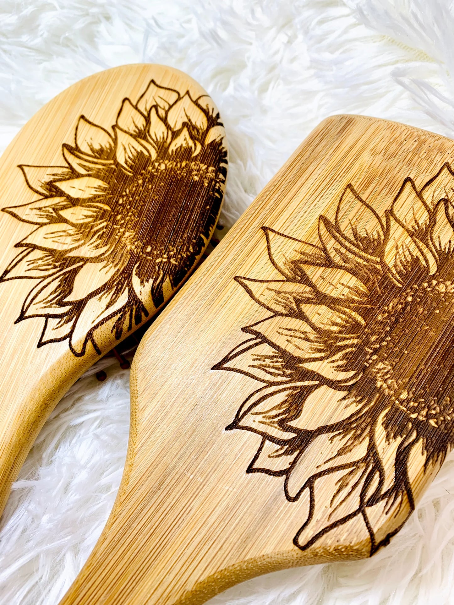 Sunflower Bamboo Hair Brush