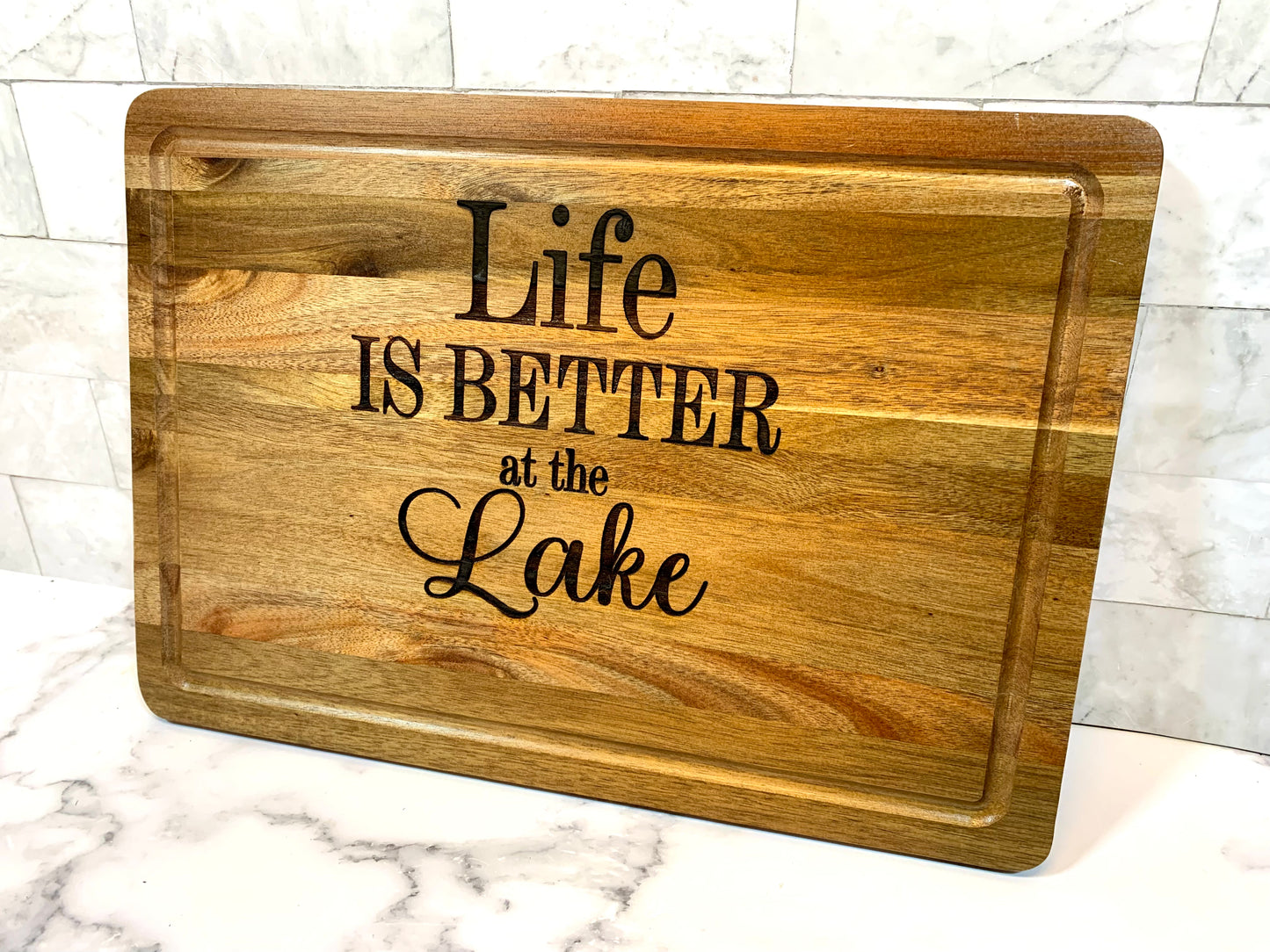 Life Is Better At The Lake Cutting Board - MixMatched Creations