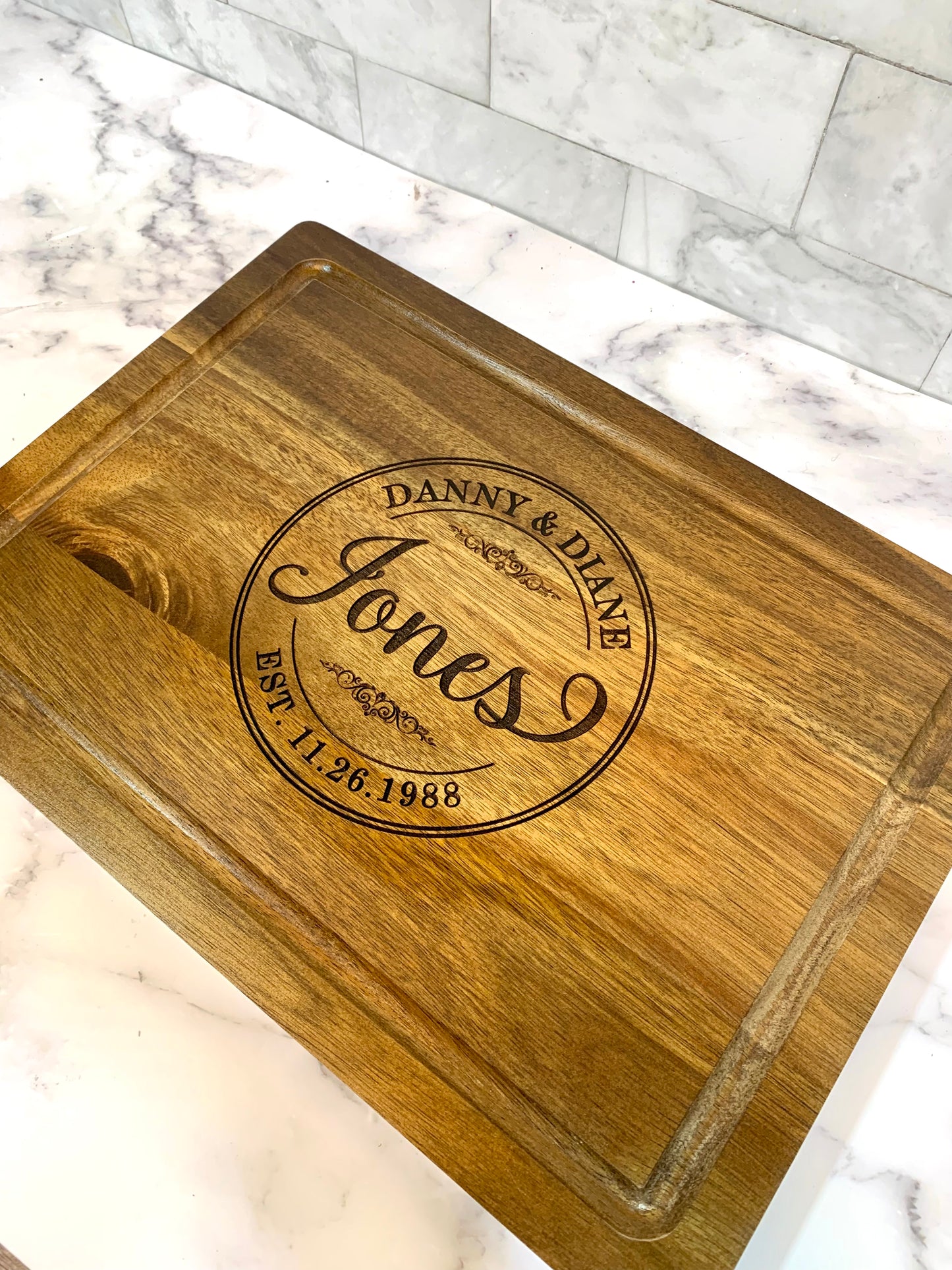 Personalized Wedding Cutting Board