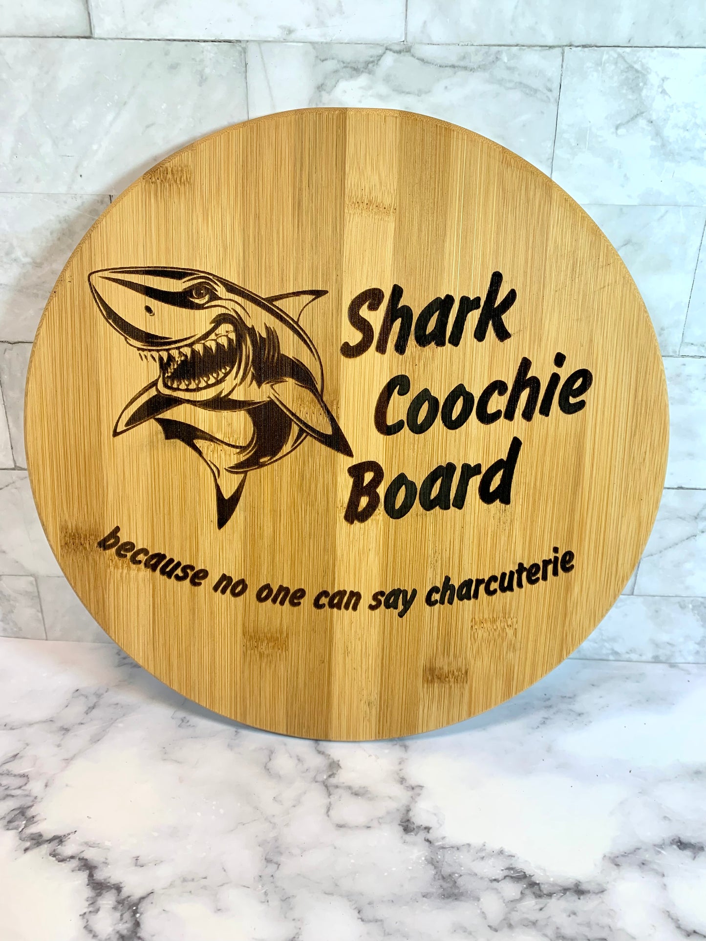 Shark Choochie Cutting Board