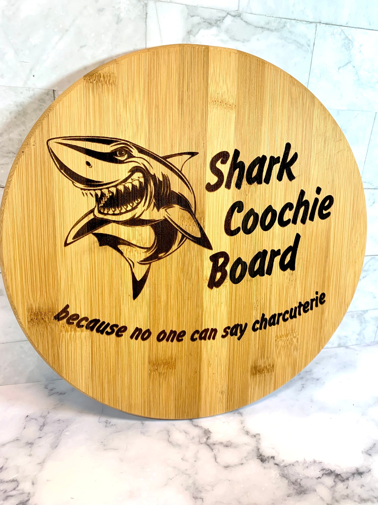 Shark Choochie Cutting Board