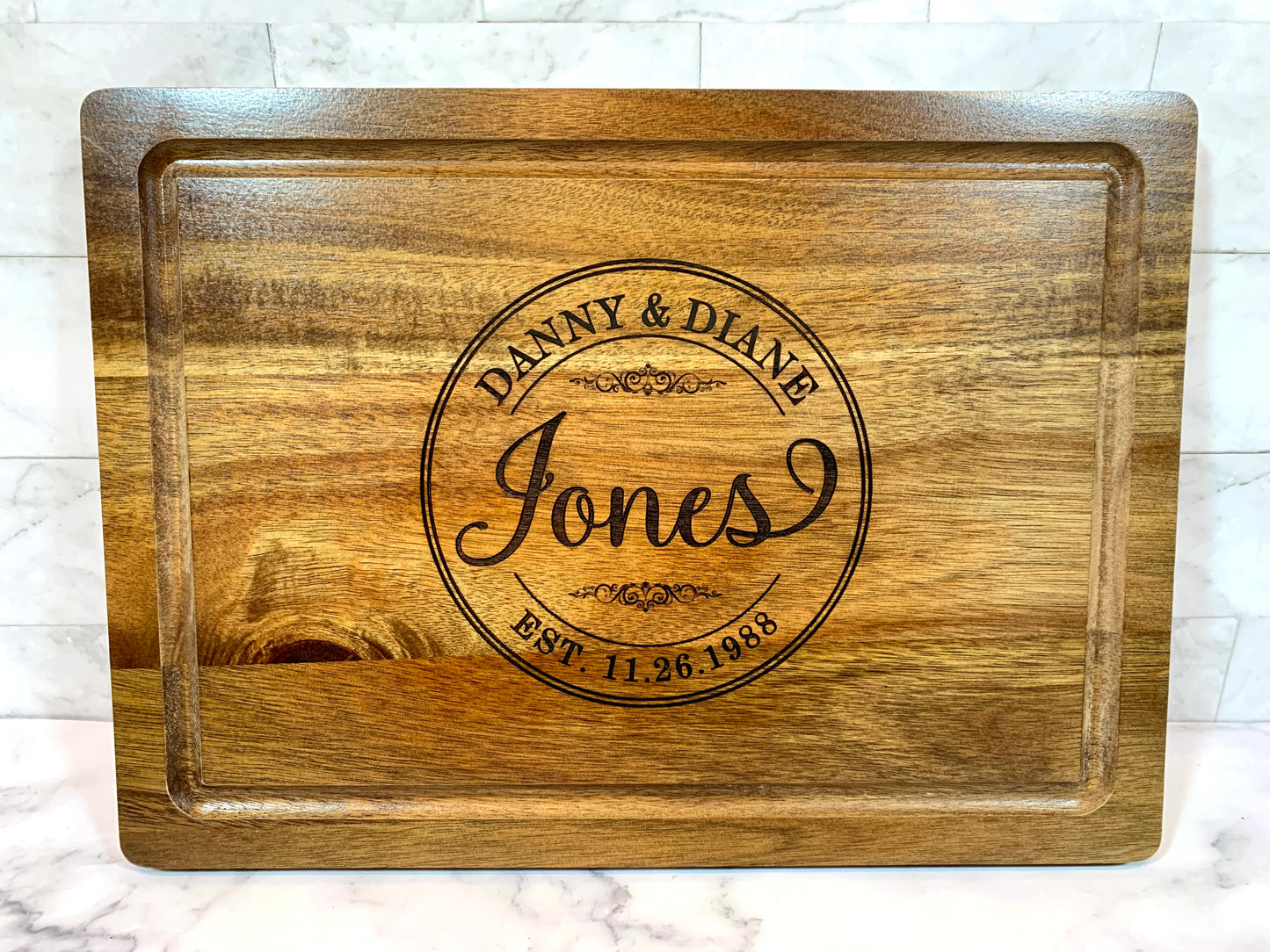Personalized Wedding Cutting Board