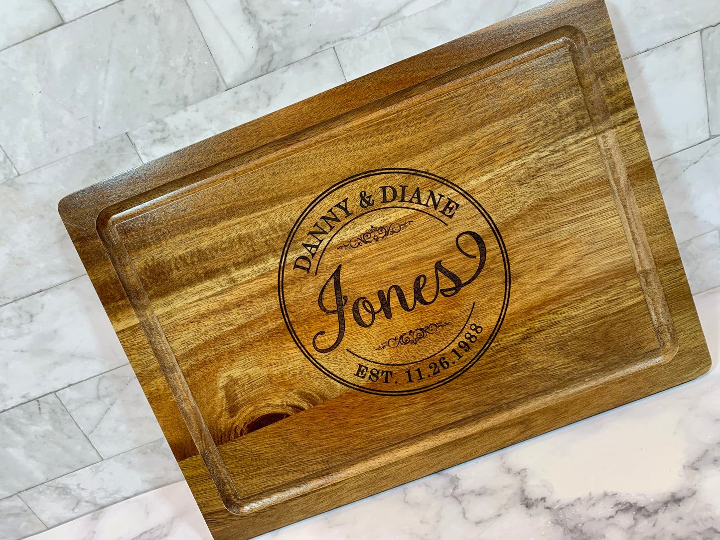Personalized Wedding Cutting Board