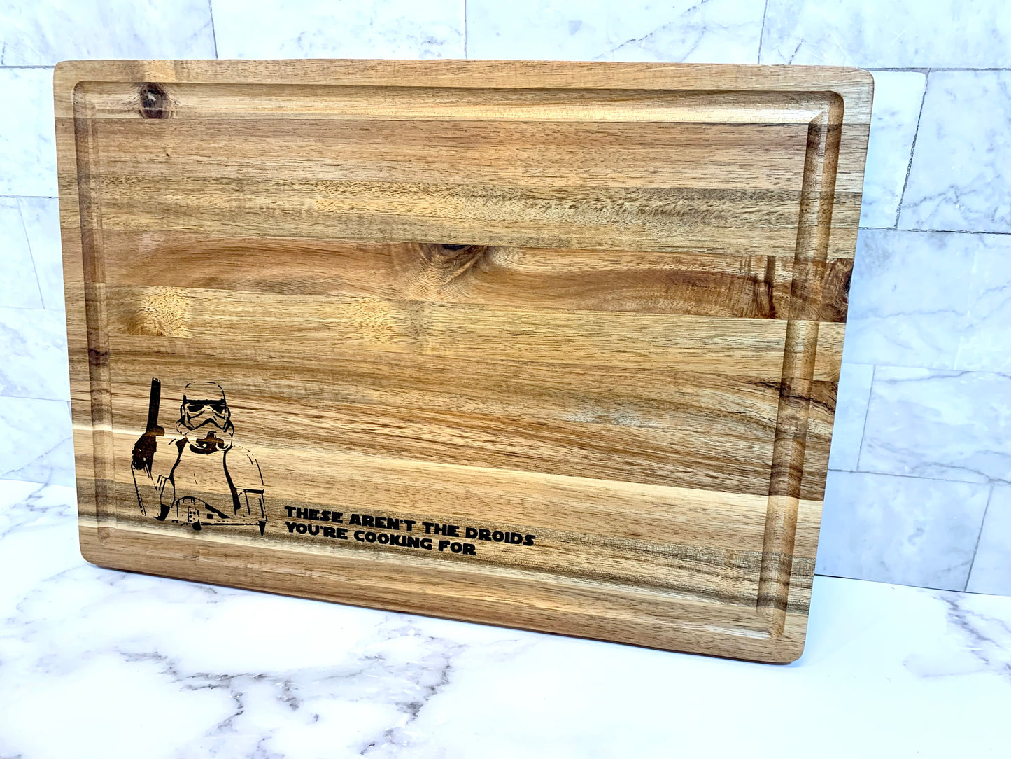 These Aren’t The Droids You Are Cooking For Star Wars Cutting Board - MixMatched Creations