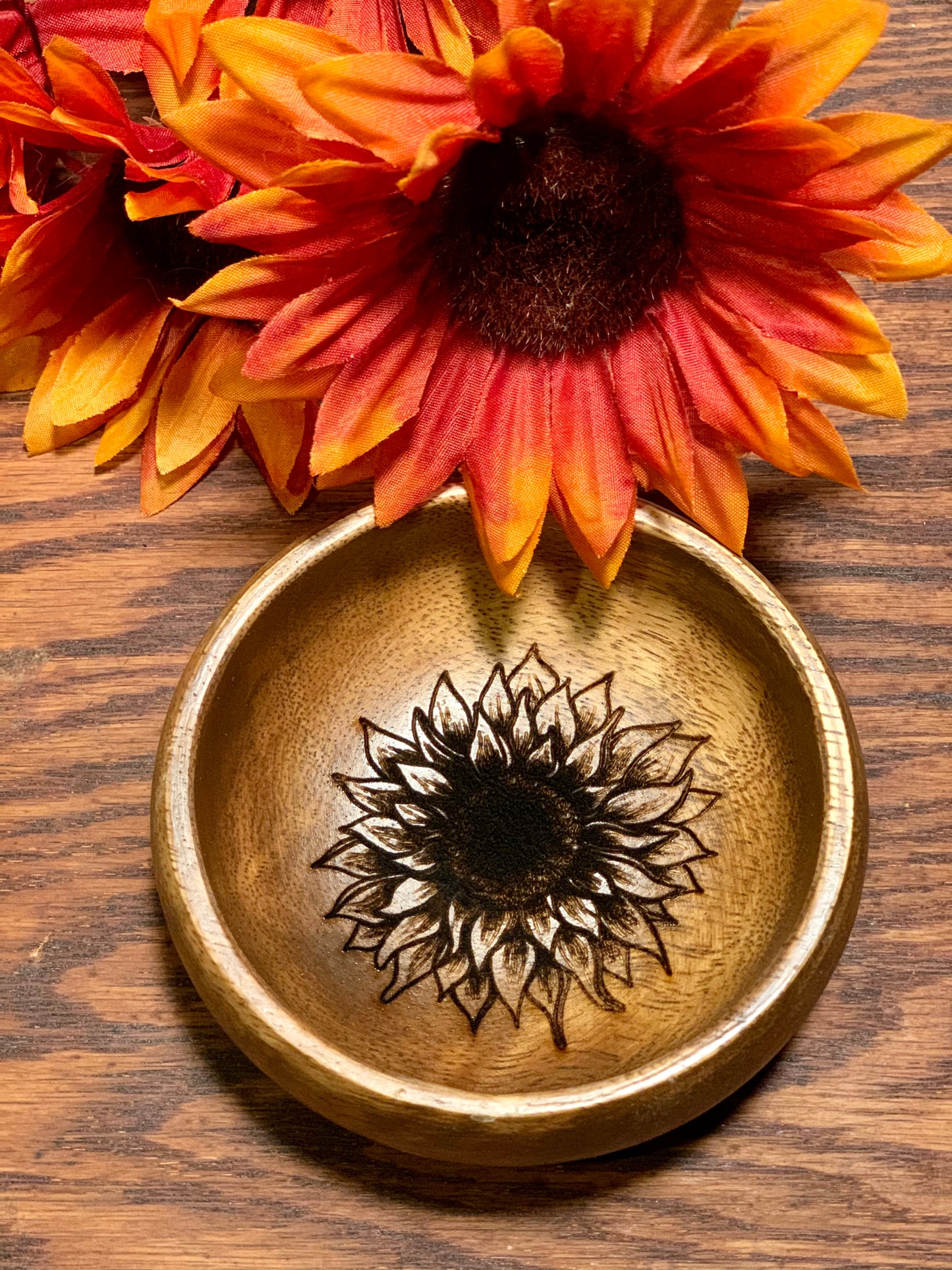 Sunflower Jewelry & Key Holder - MixMatched Creations