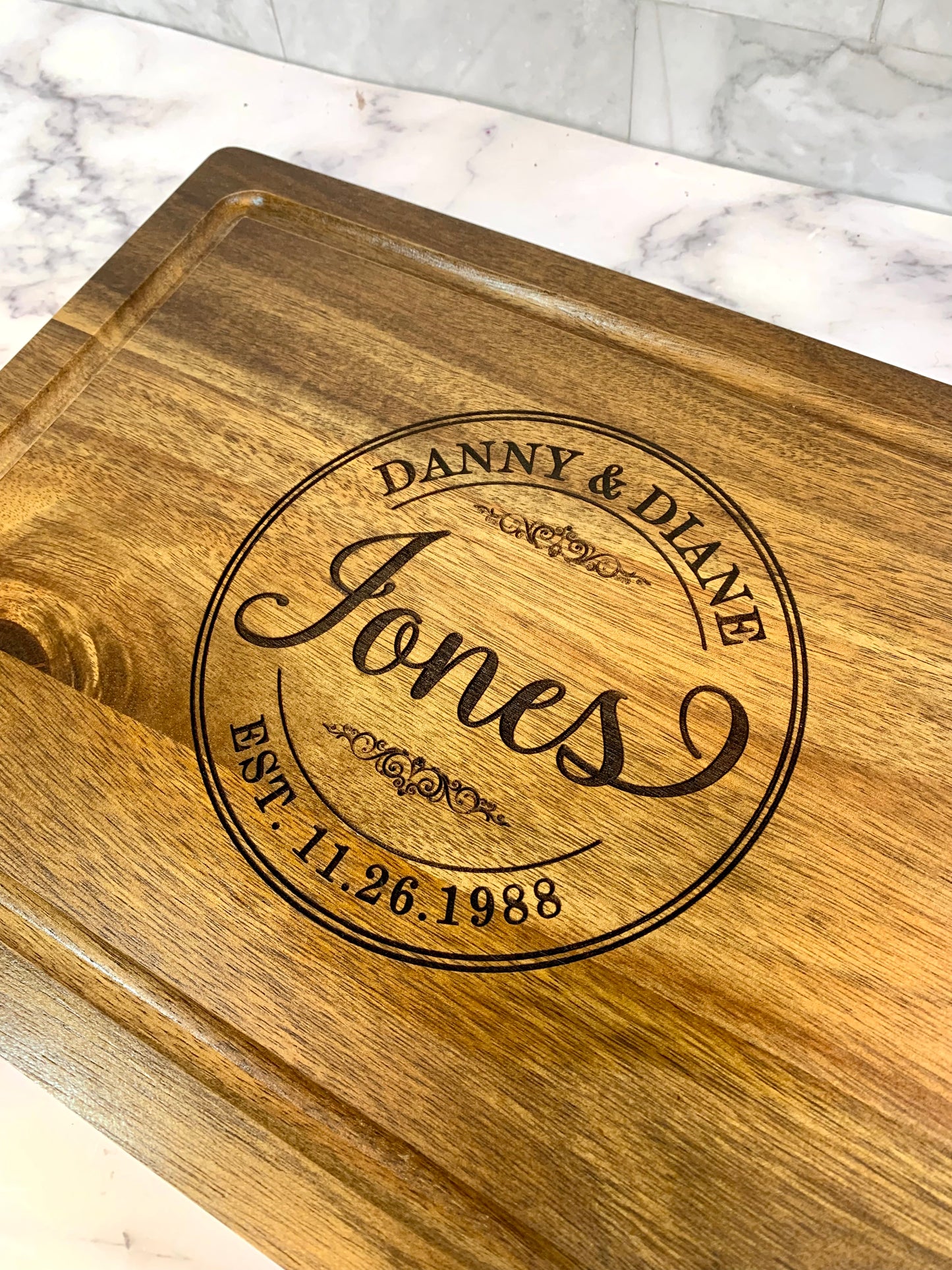 Personalized Wedding Cutting Board