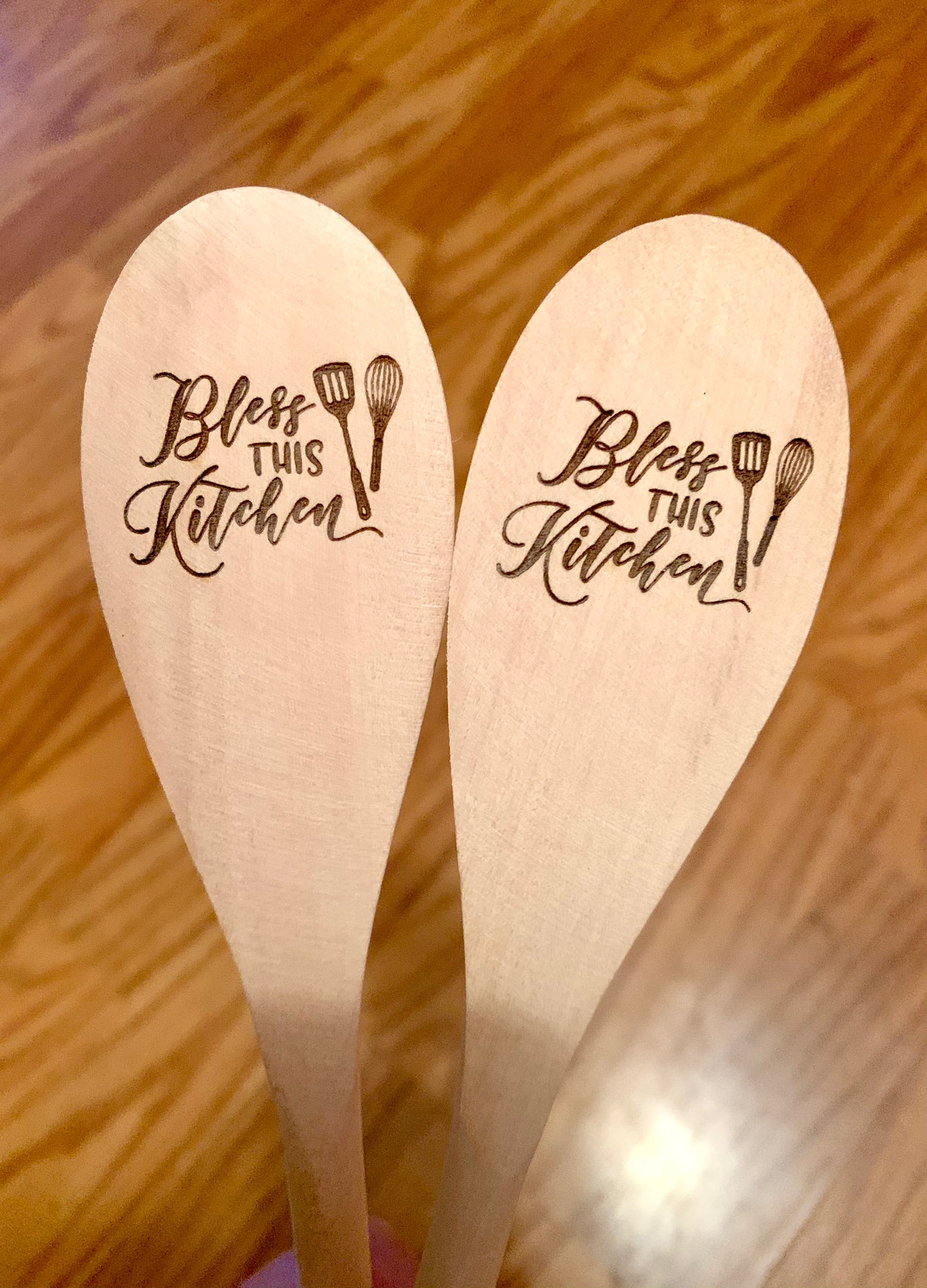 Wooden Engraved Spoons - MixMatched Creations