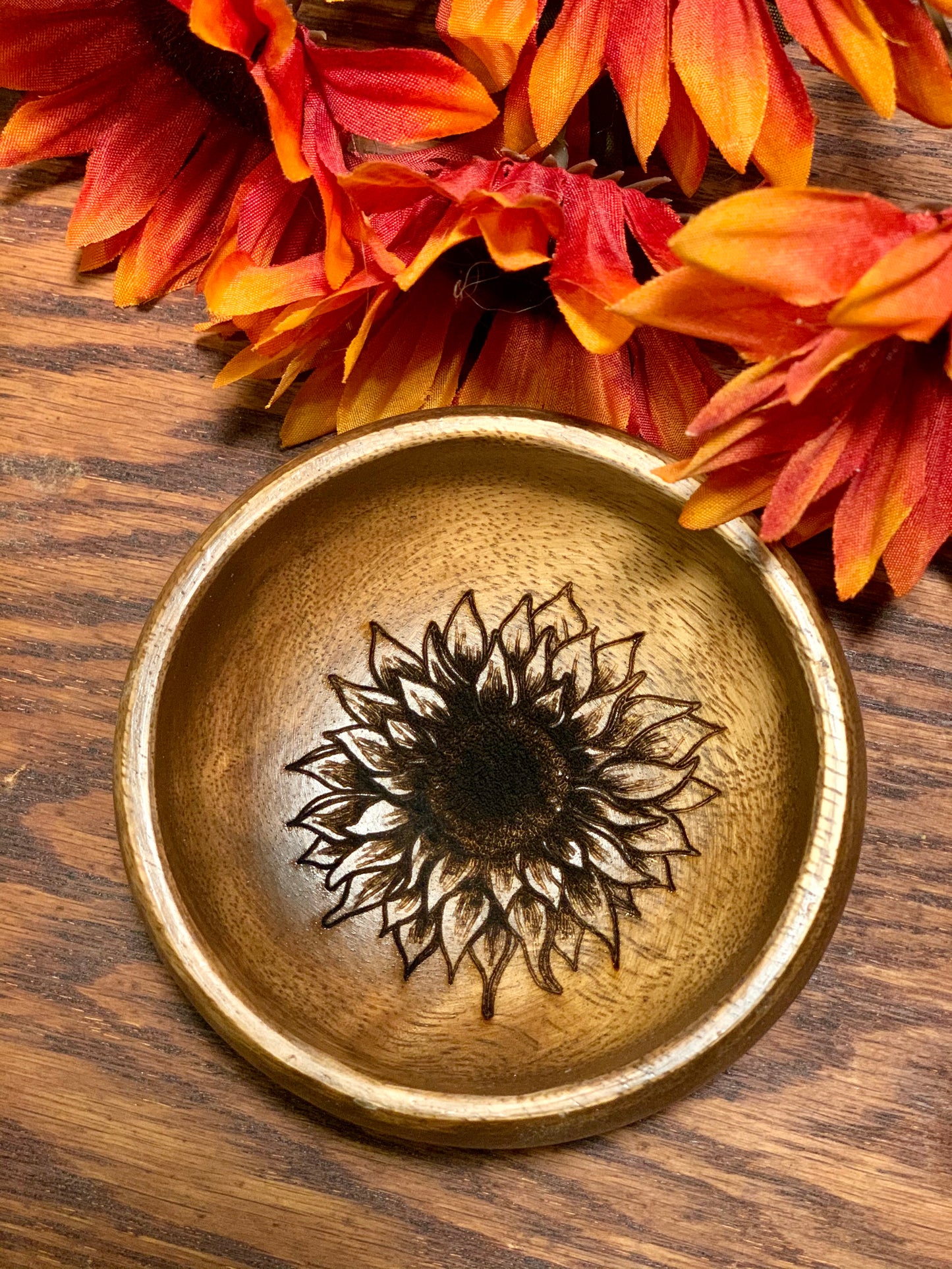 Sunflower Jewelry & Key Holder - MixMatched Creations