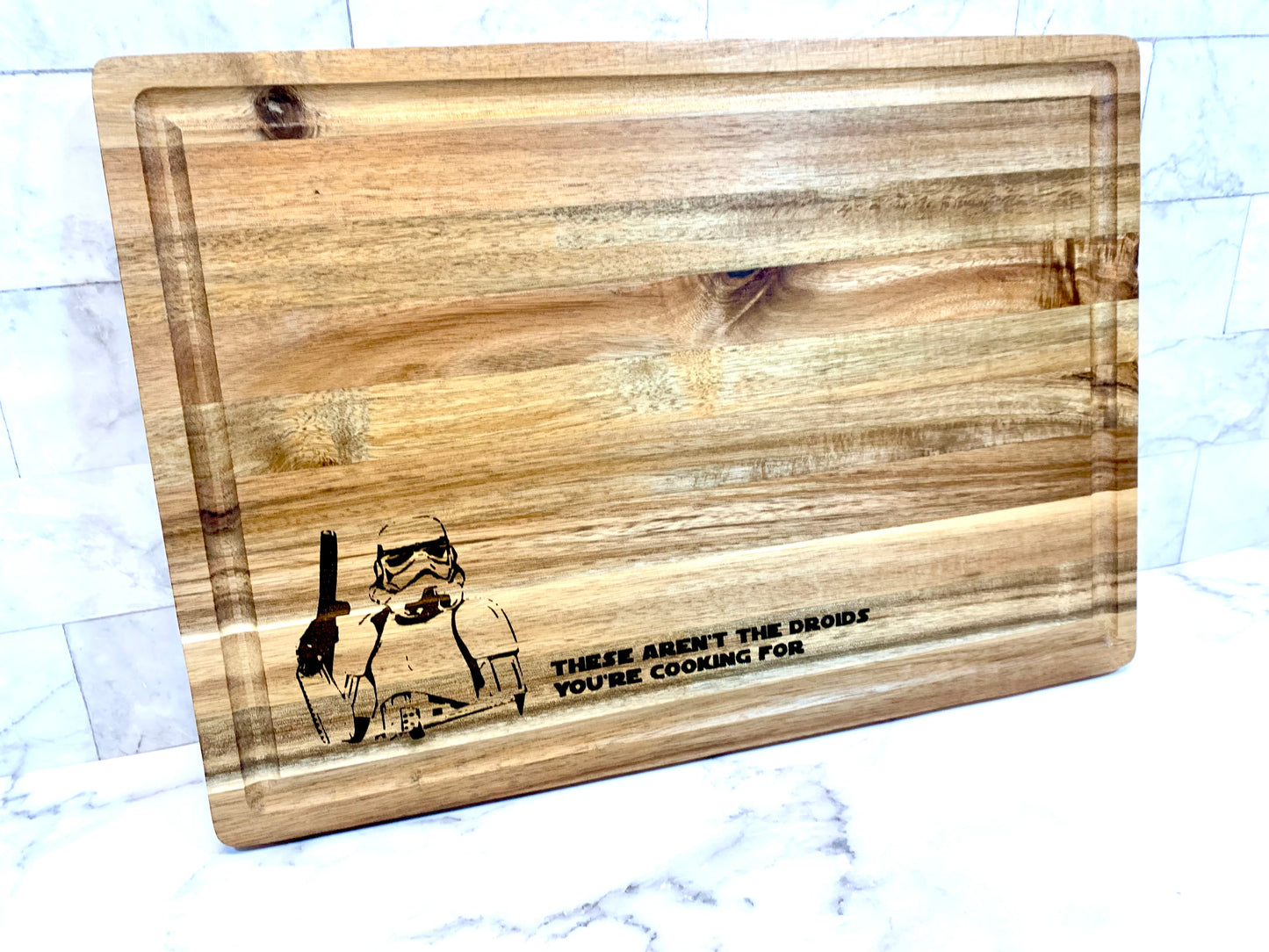 These Aren’t The Droids You Are Cooking For Star Wars Cutting Board - MixMatched Creations