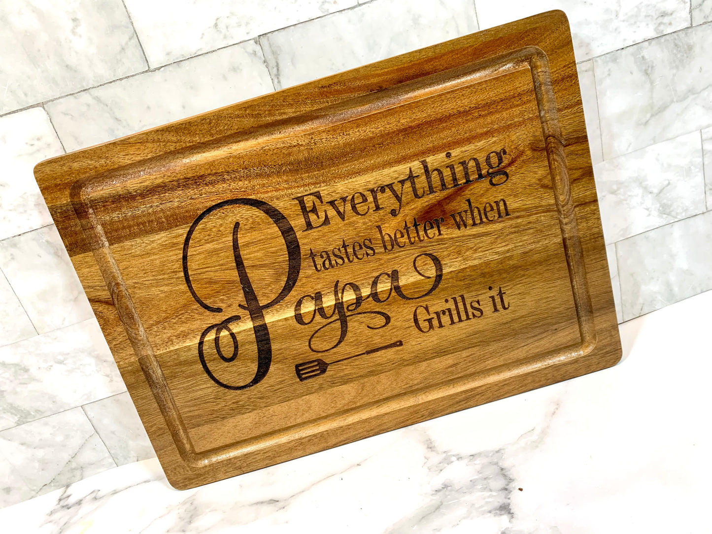Everything Tastes Better When Grandma Makes It Cutting Board