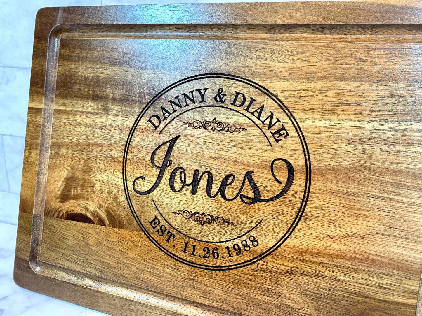 Personalized Wedding Cutting Board