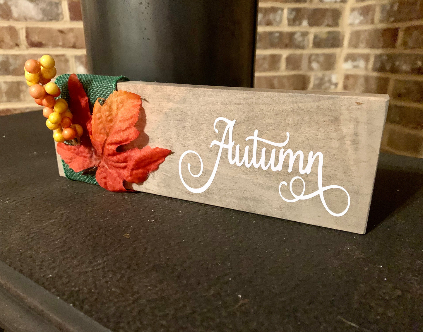 Autumn Wooden Sign - MixMatched Creations