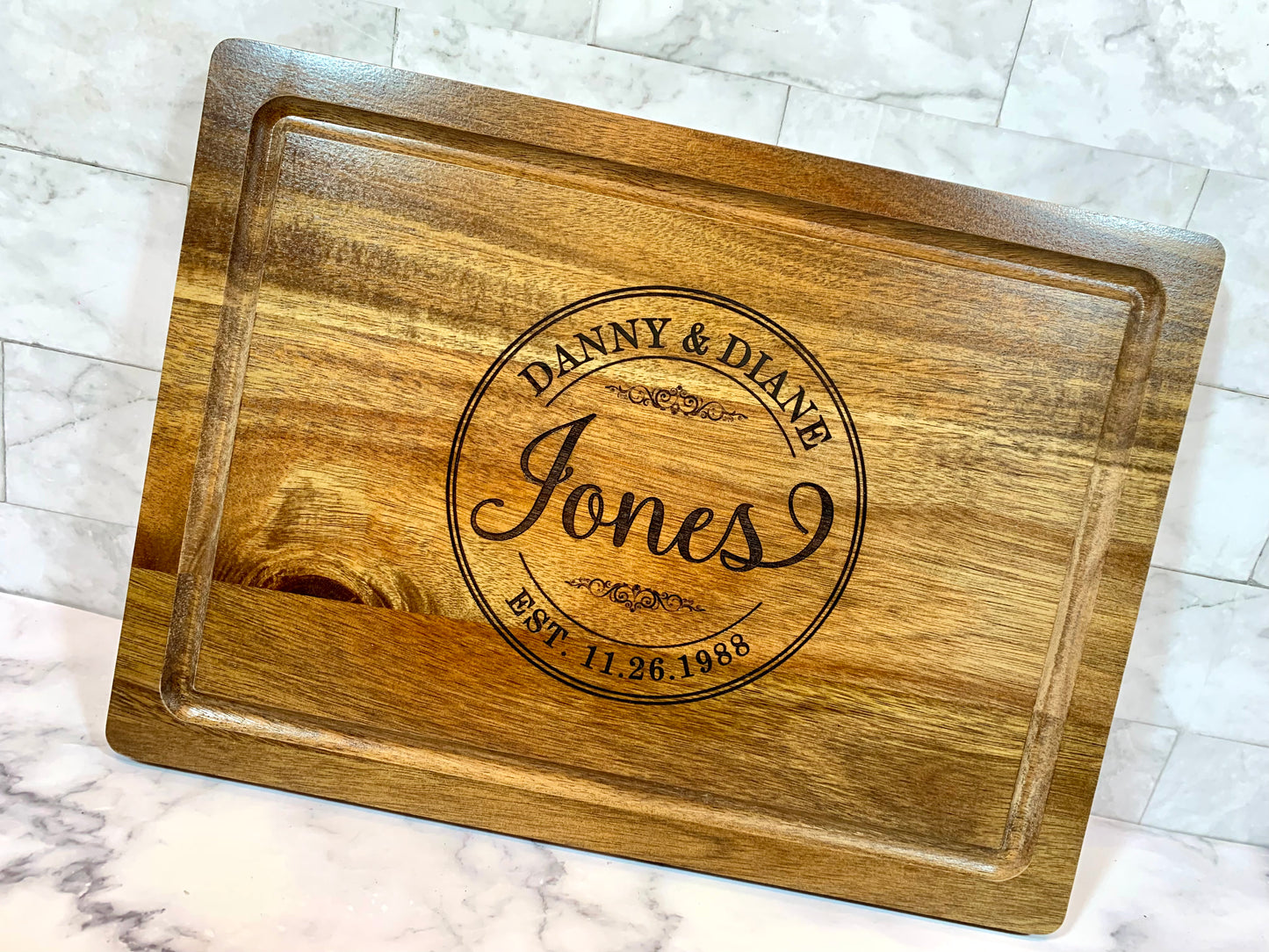 Personalized Wedding Cutting Board
