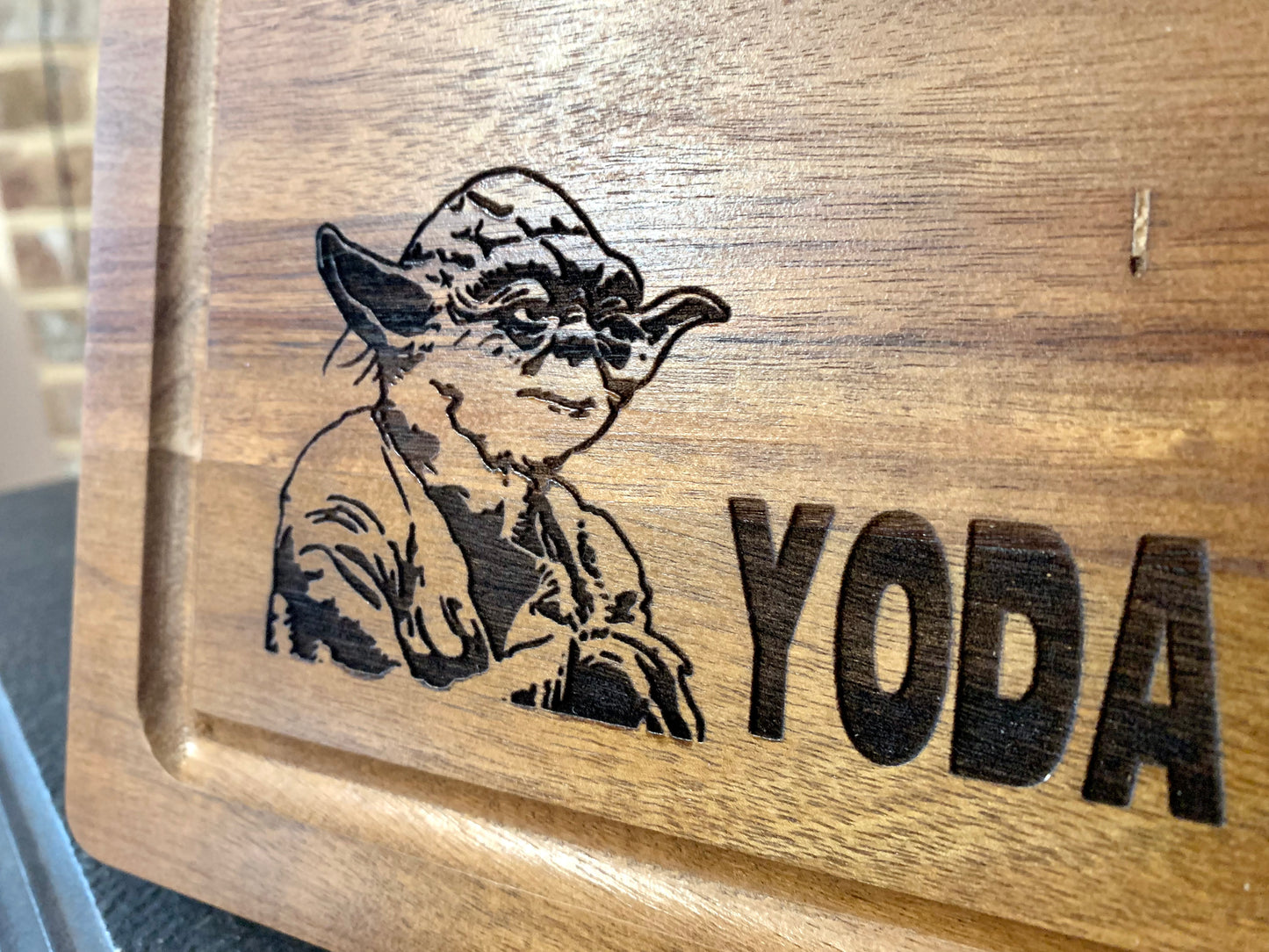 Yoda Best Chef Cutting Board