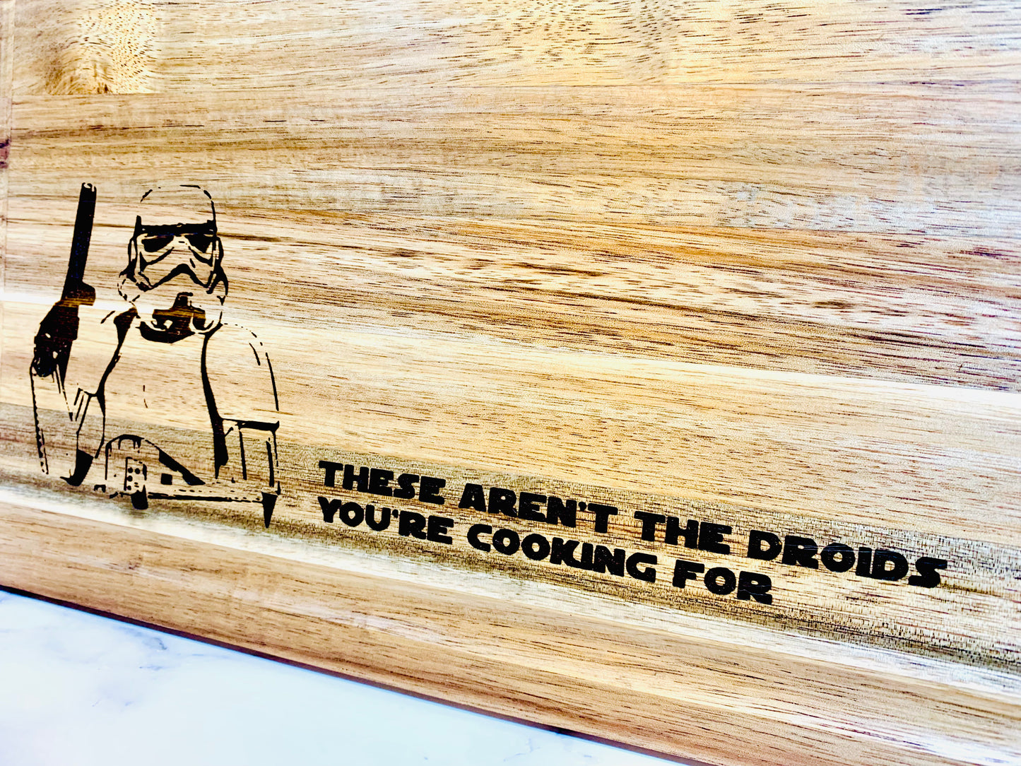 These Aren’t The Droids You Are Cooking For Star Wars Cutting Board - MixMatched Creations