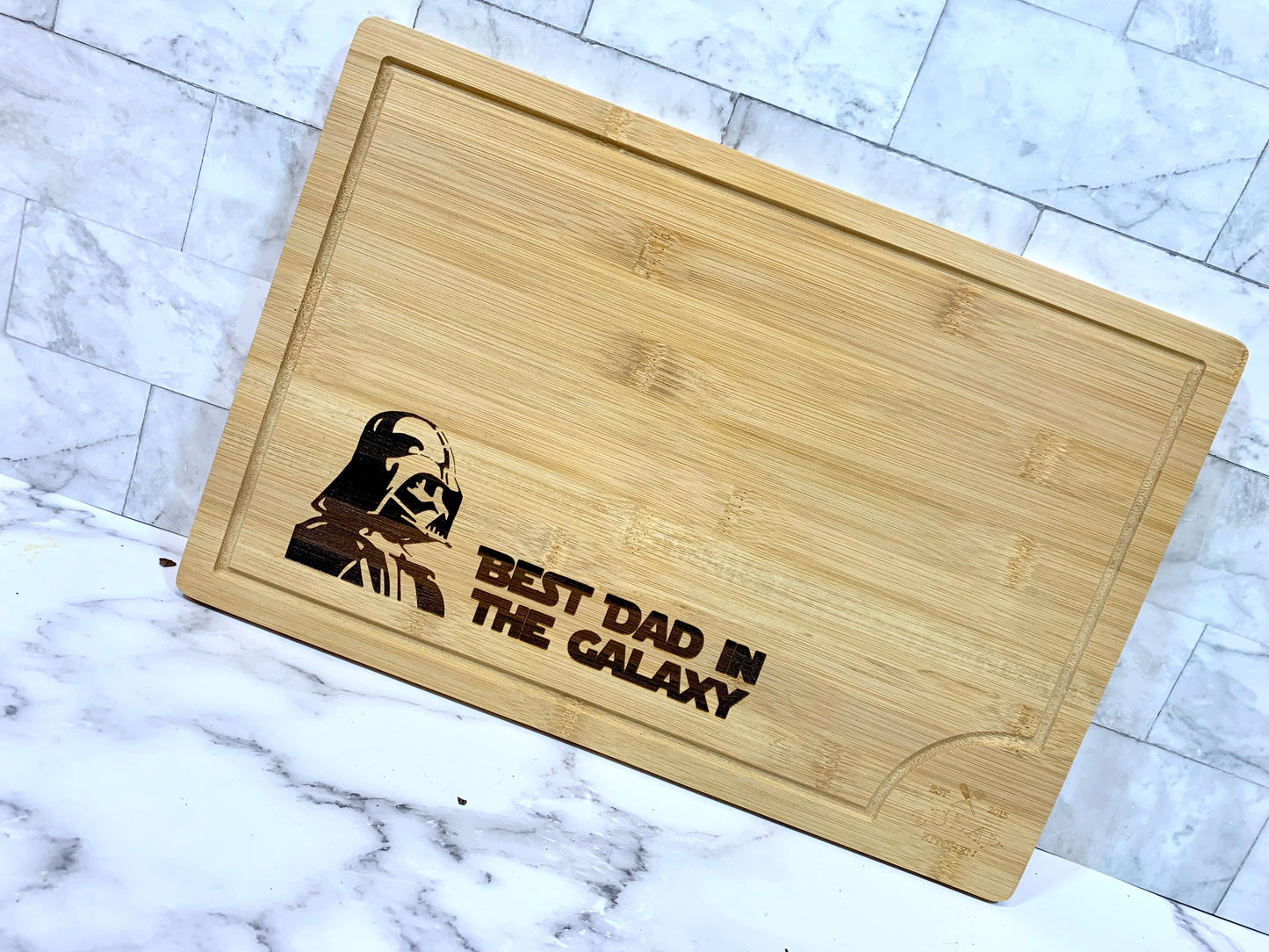 Best Dad In The Galaxy Star Wars Cutting Board