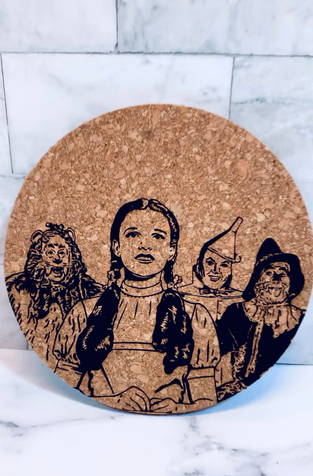 Wizard Of Oz Cork Trivet - MixMatched Creations