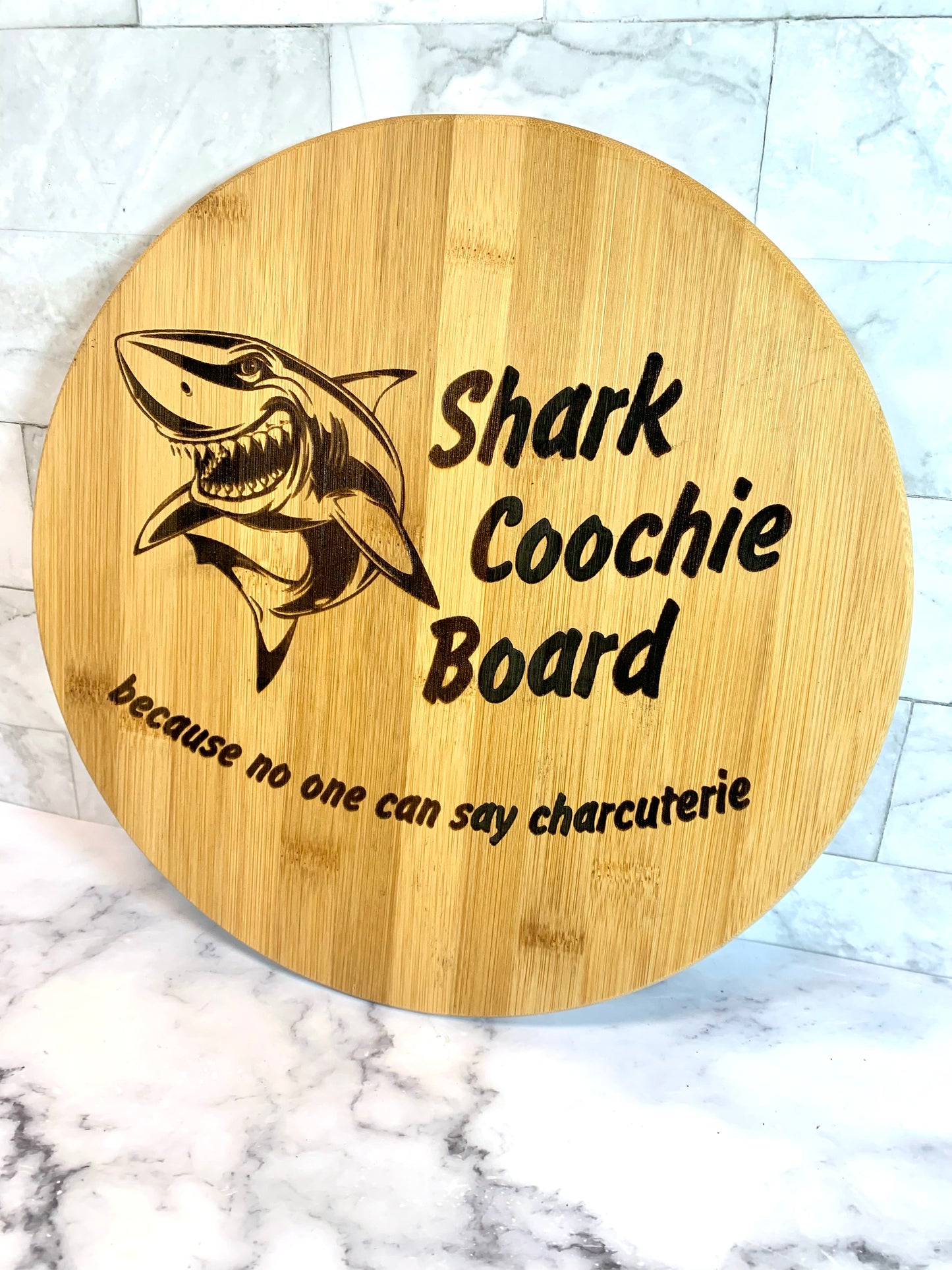 Shark Choochie Cutting Board