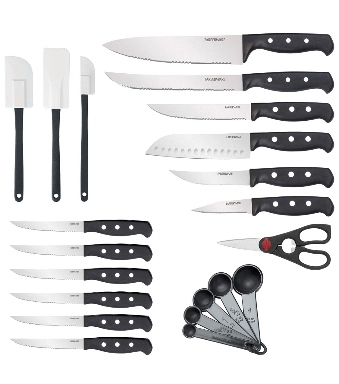 Sunflower Knife Block And Accessories - MixMatched Creations