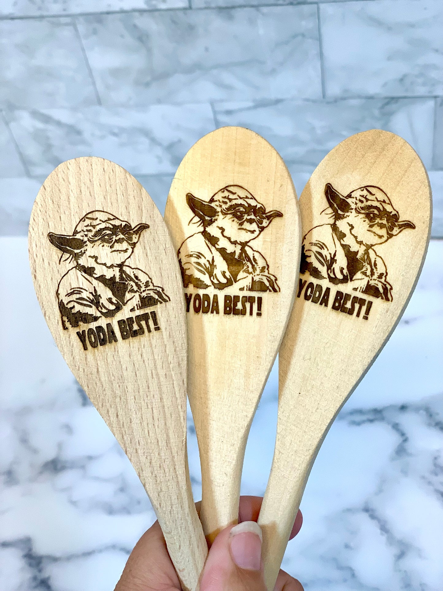 Wooden Engraved Spoons - MixMatched Creations