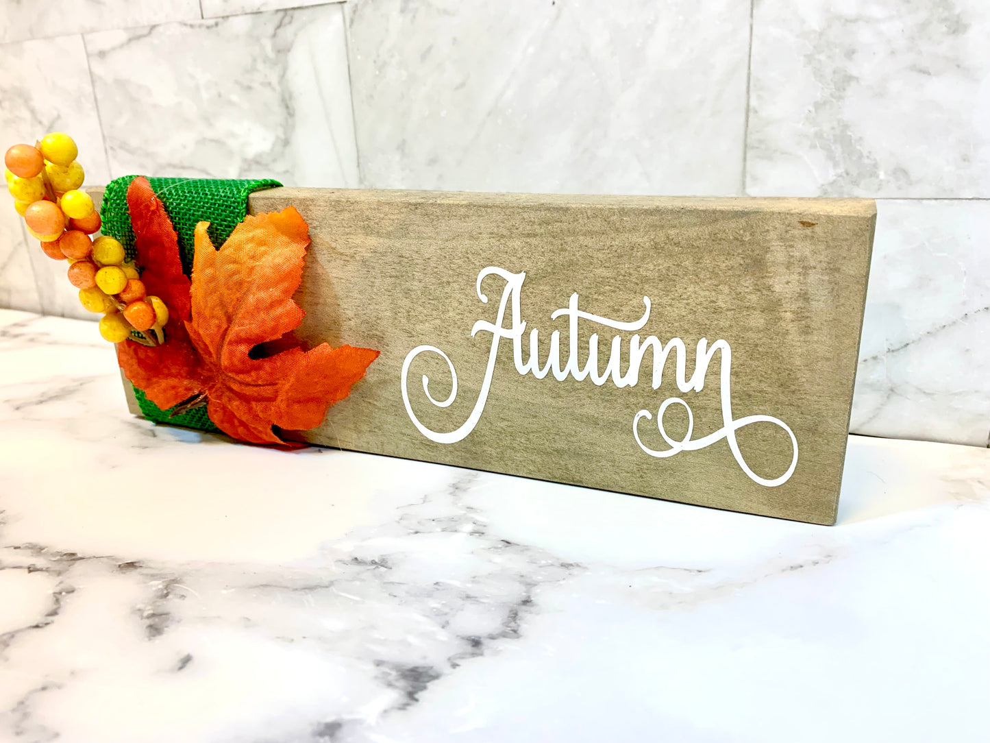 Autumn Wooden Sign - MixMatched Creations