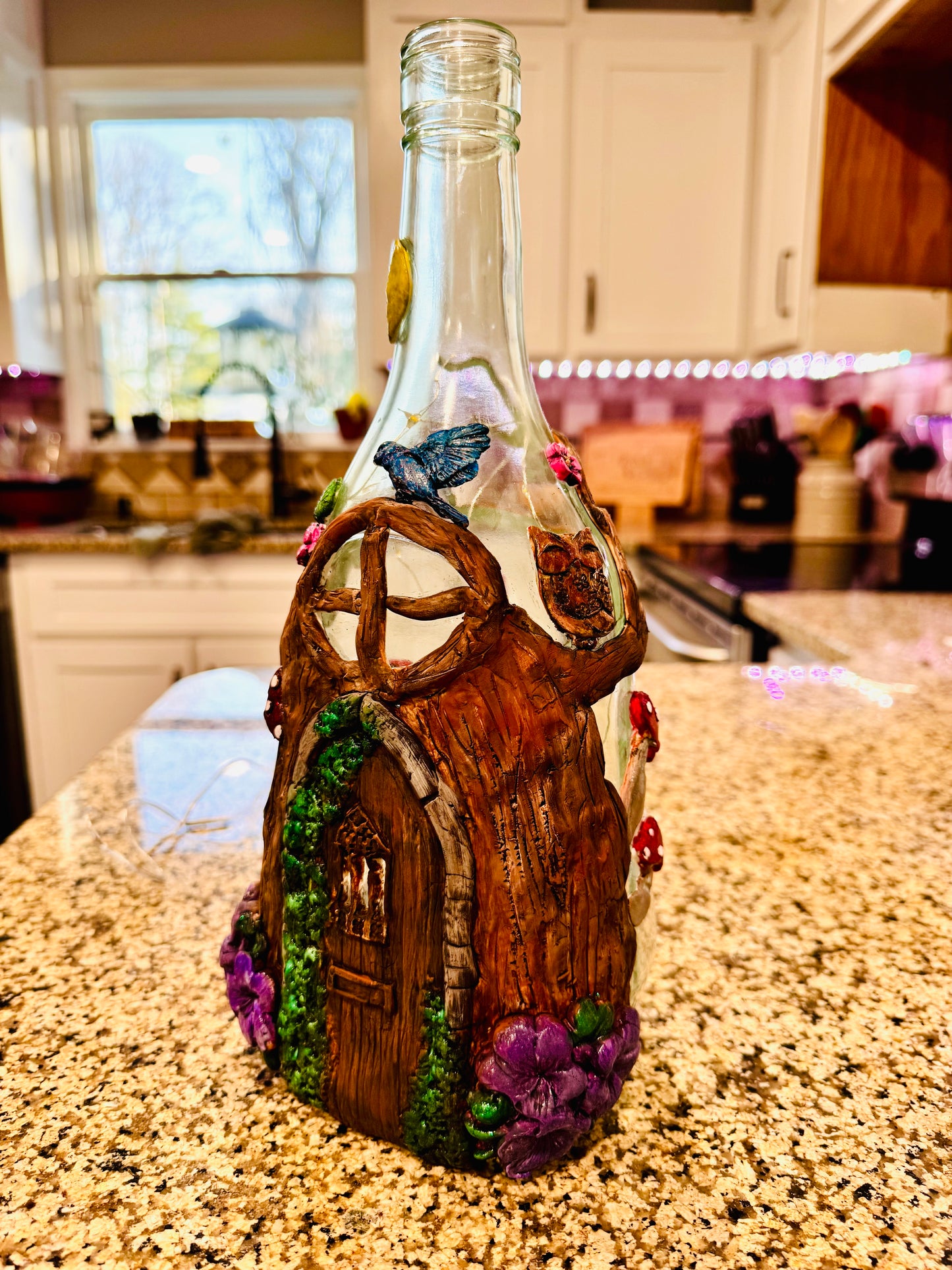 🧚‍♀️✨Fairy Garden Wine Bottle Night Light Class | 2-Day DIY Workshop ✨🍷 August 20th & 27th