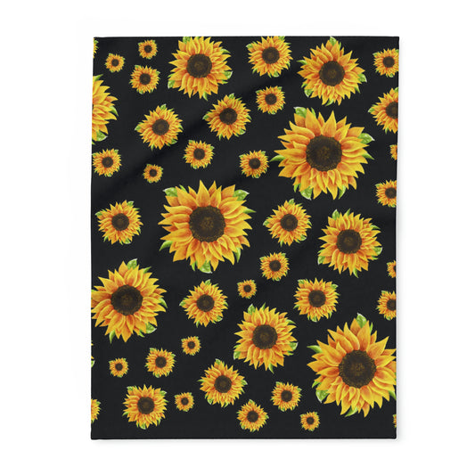 Sunflower Arctic Fleece Blanket