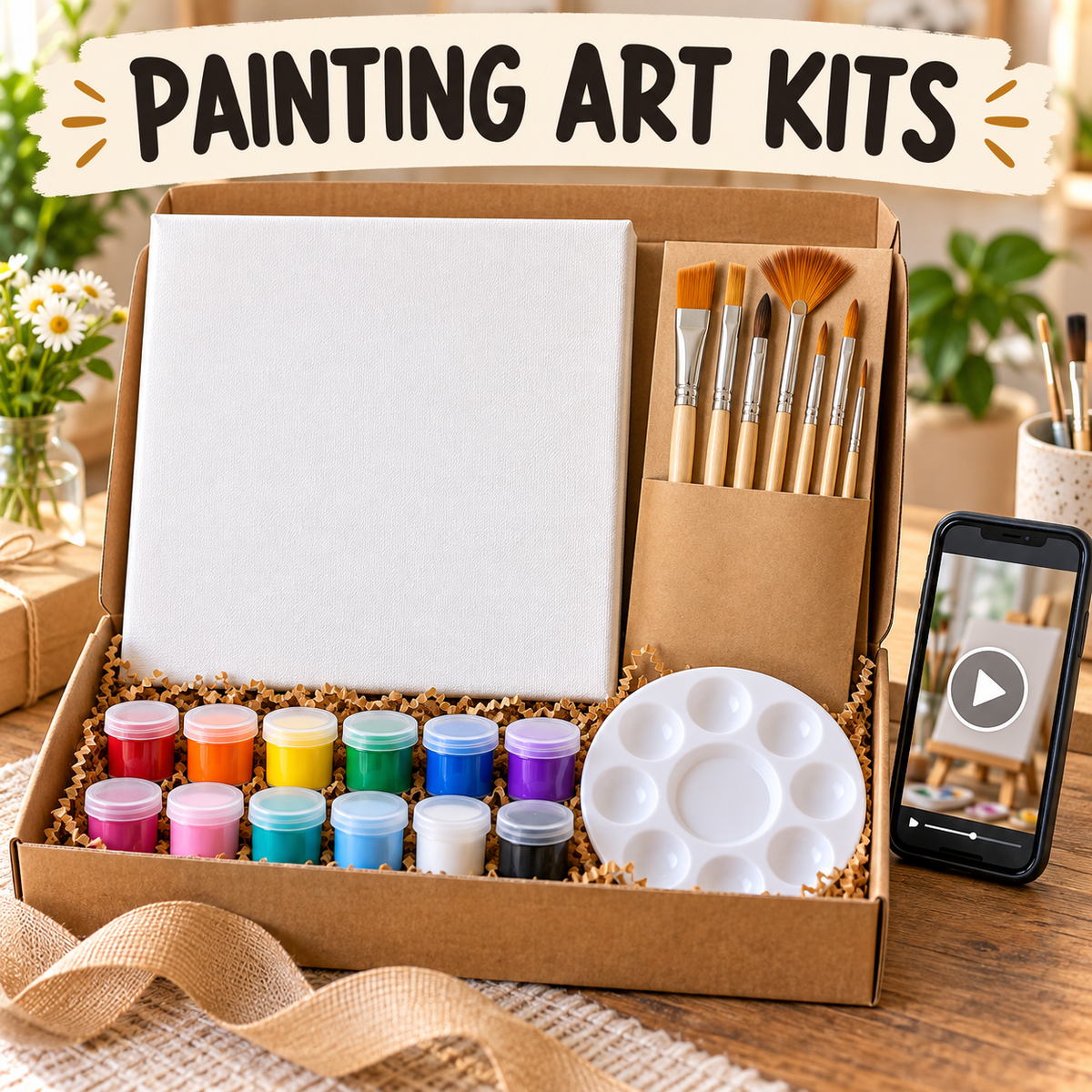 Paint-at-Home Art Kits