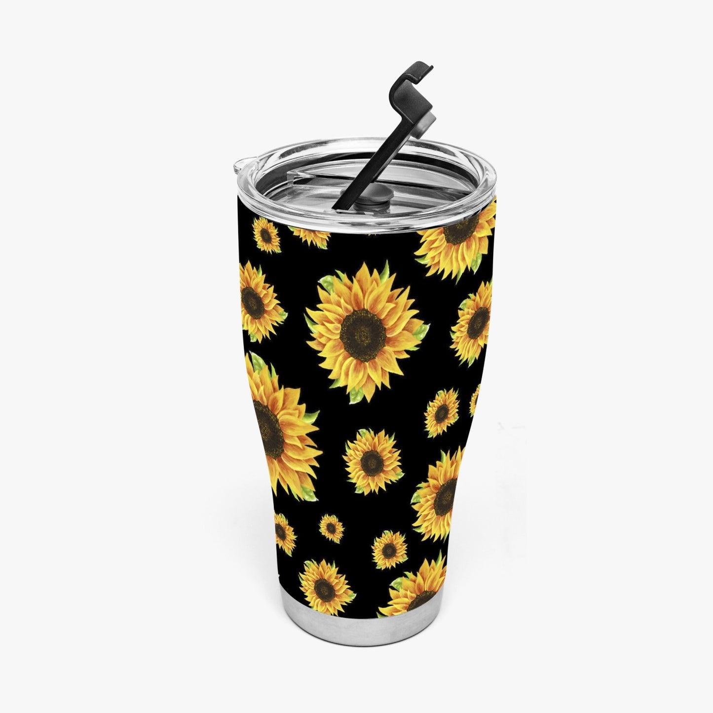 Sunflower 30oz Curved Shiny Tumbler
