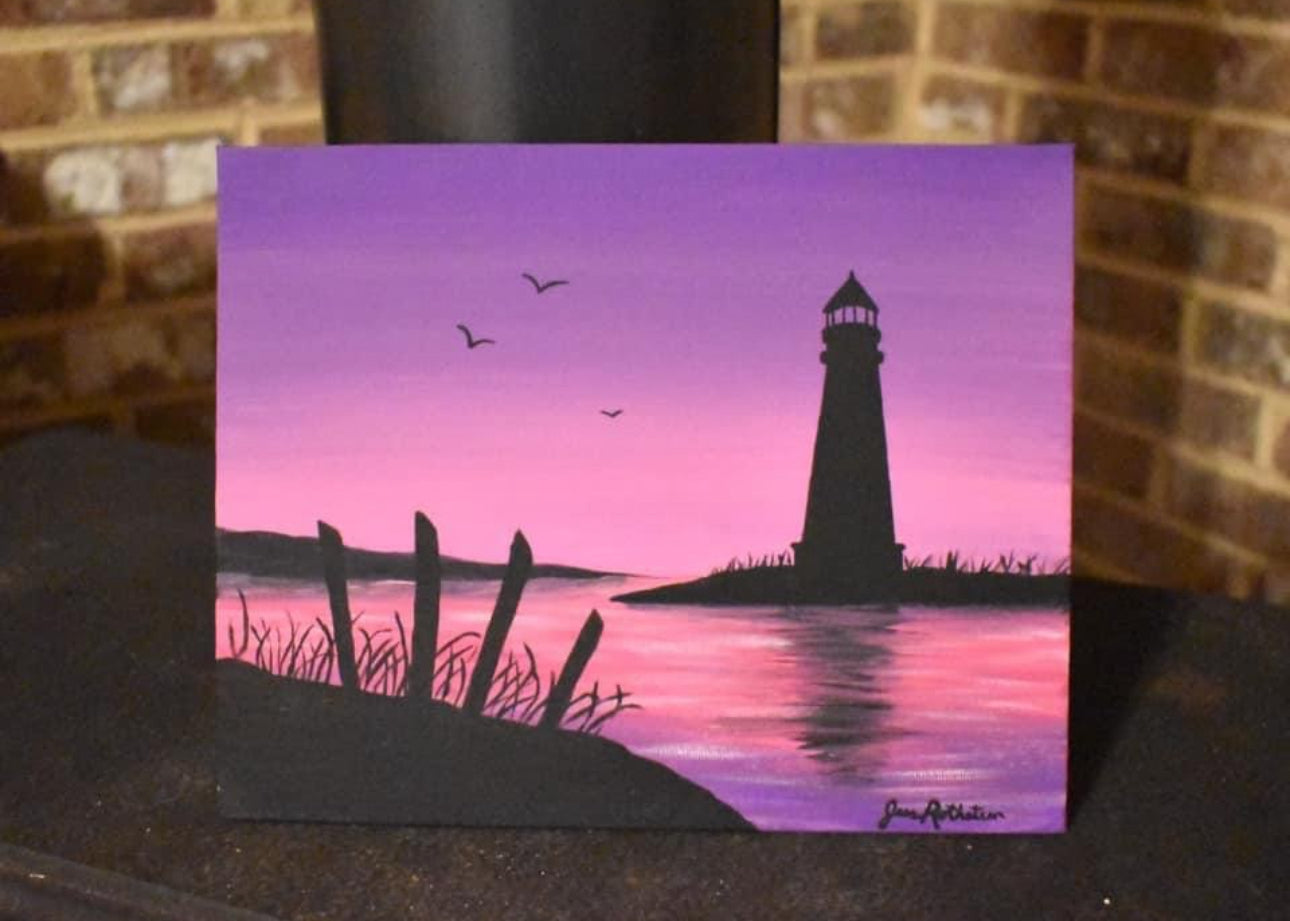 Coming Soon In August! “Light Up The Way" Light House Paint Night