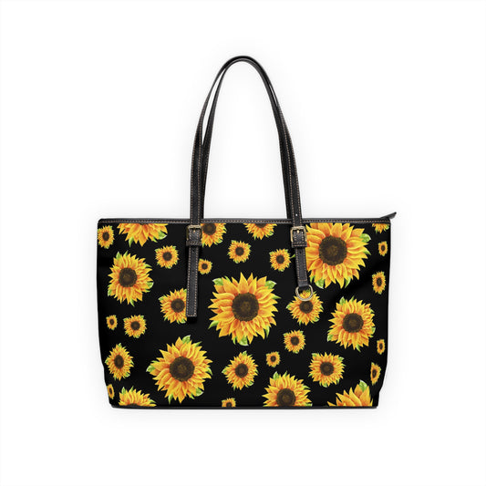 Sunflower Leather Shoulder Bag