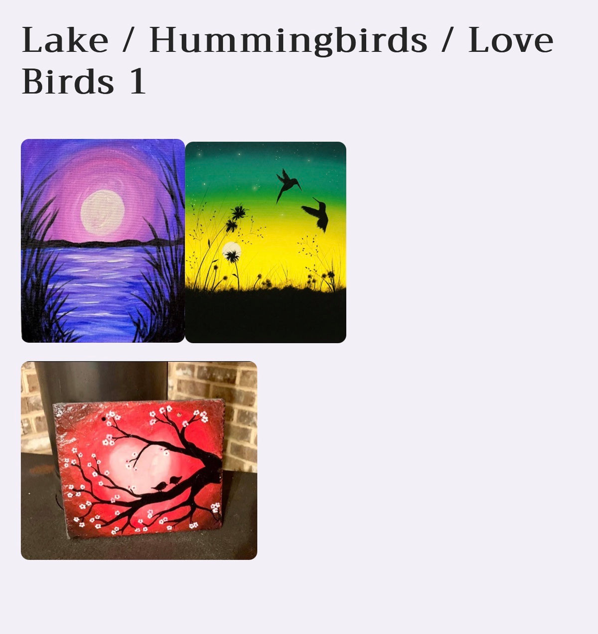 Paint-at-Home Art Kits