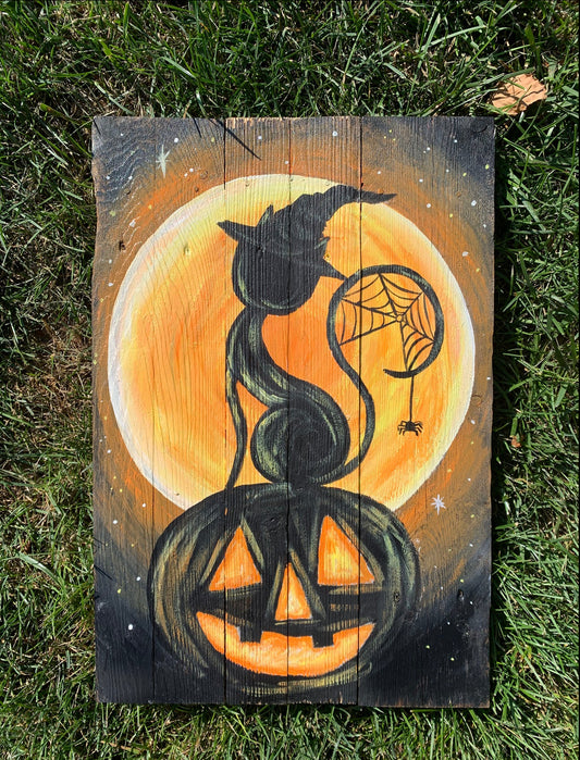 Coming Soon In September! “Black Cat” Halloween Themed Paint Night