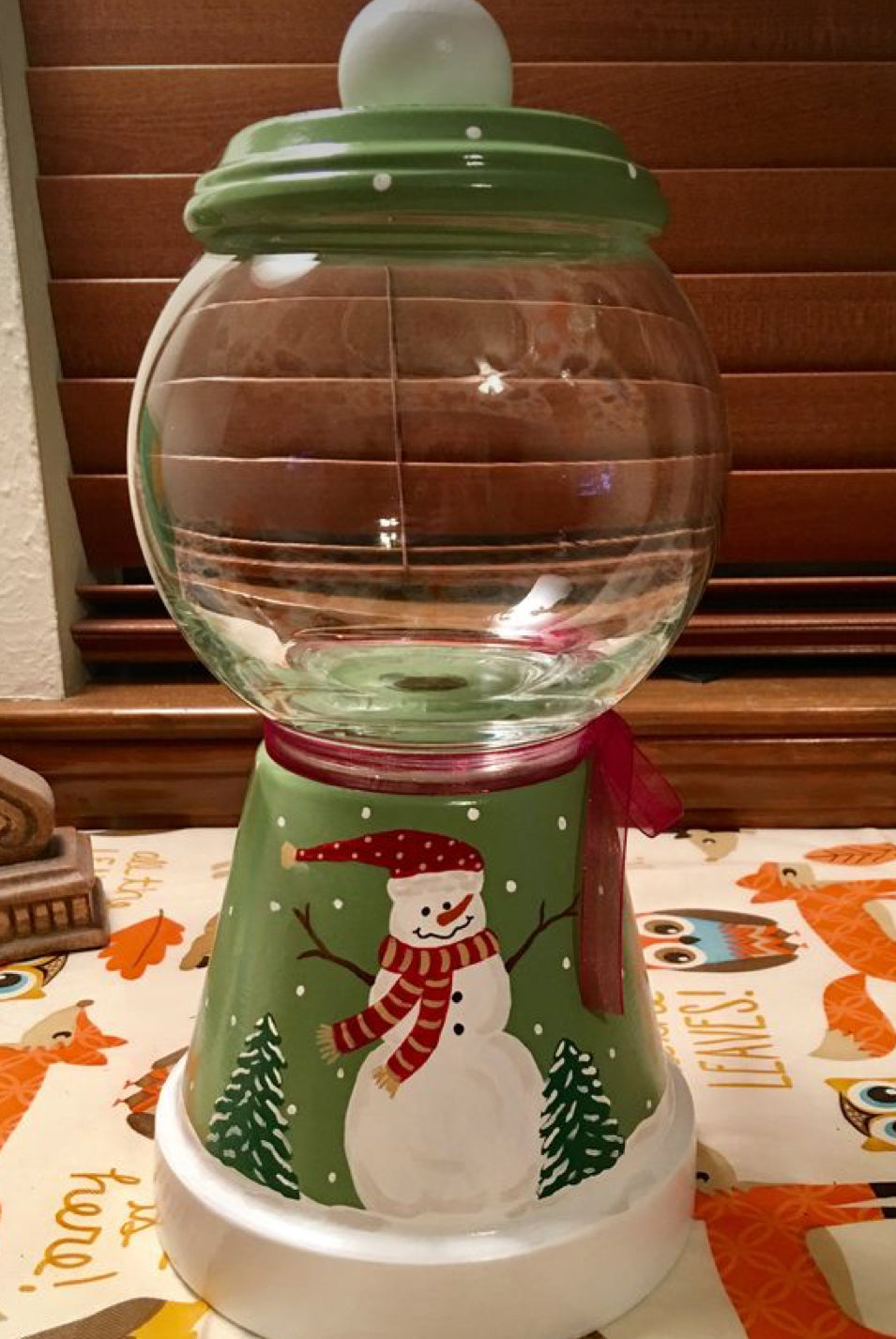 February 29th “Snowman” Flower Pot Cookie Jar Paint Night