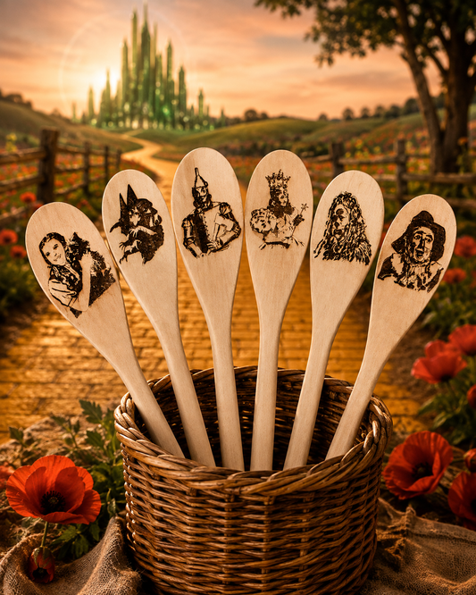 Cucharas de madera del Mago de Oz