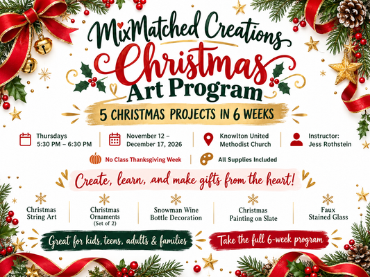 Christmas Art Program | 6 Weeks of Holiday Crafts & Handmade Gifts