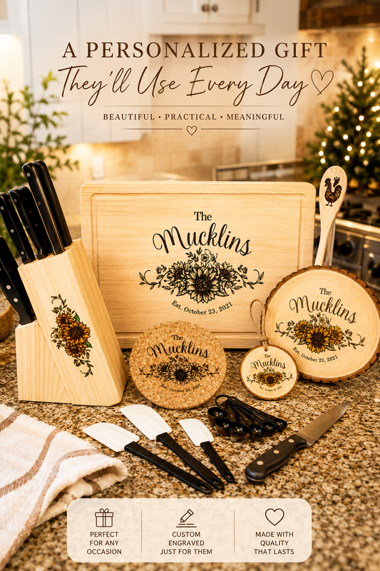 Sunflower Personalized Gift Set