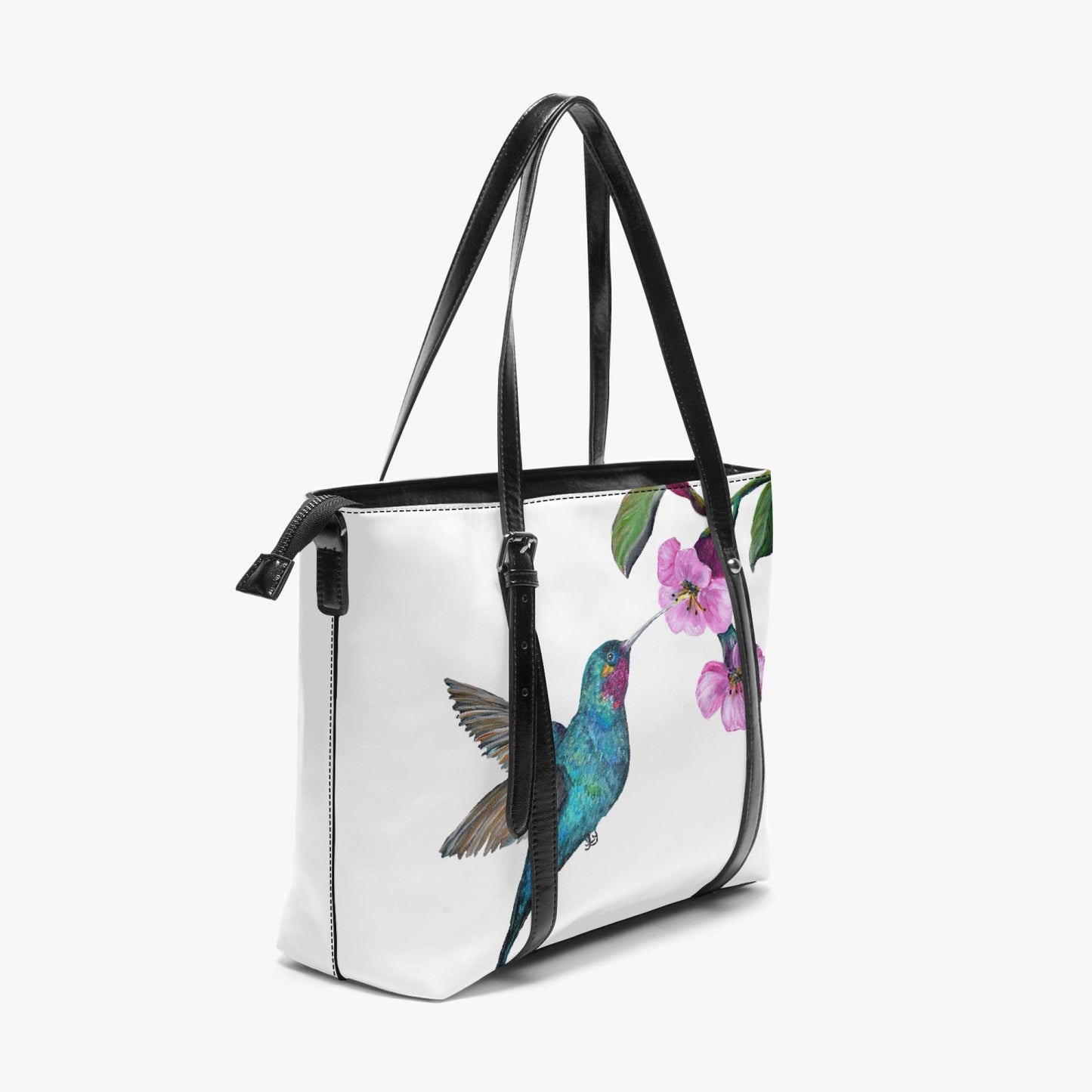 Hummingbird Stripe-around Tote Bag