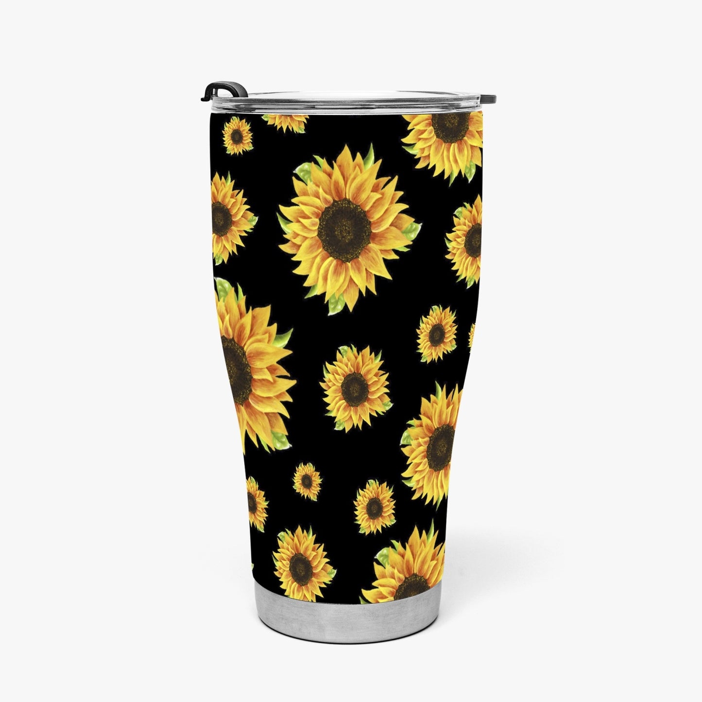 Sunflower 30oz Curved Shiny Tumbler