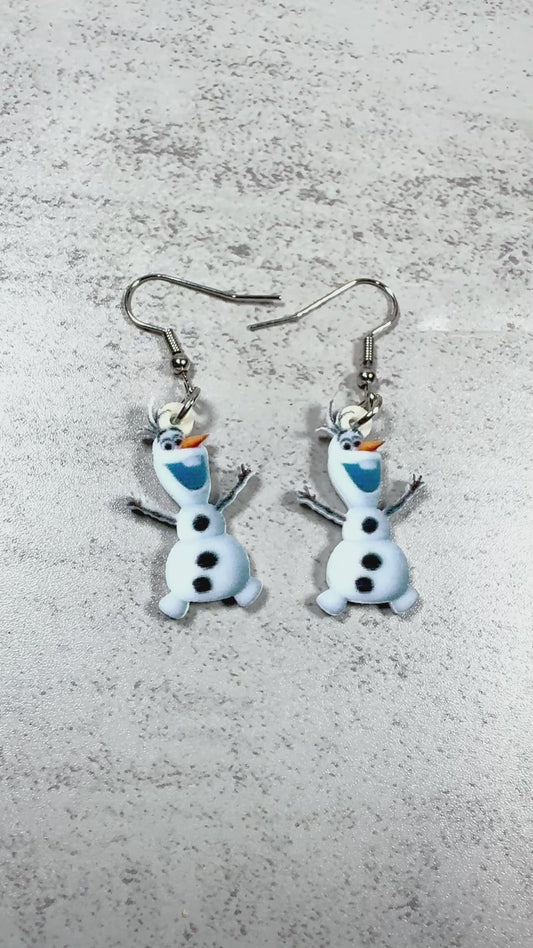 Olaf Earrings