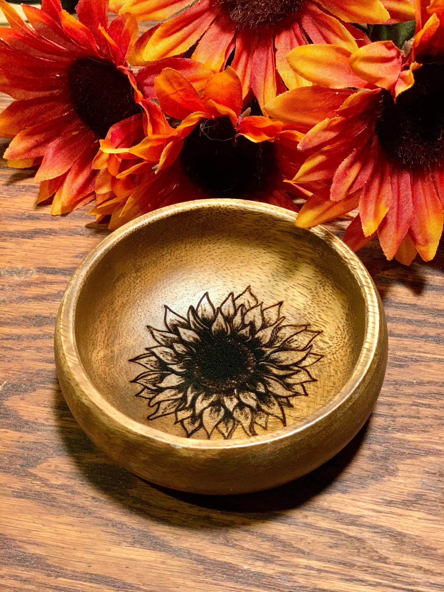 Sunflower Jewelry & Key Holder - MixMatched Creations