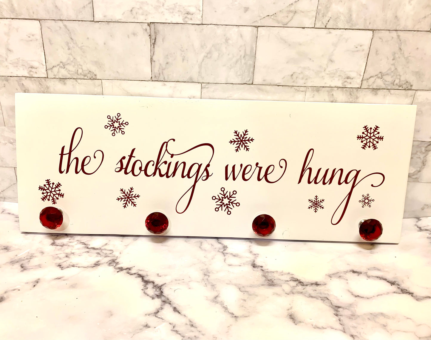 The Stockings Were Hung Stocking Hanger - MixMatched Creations