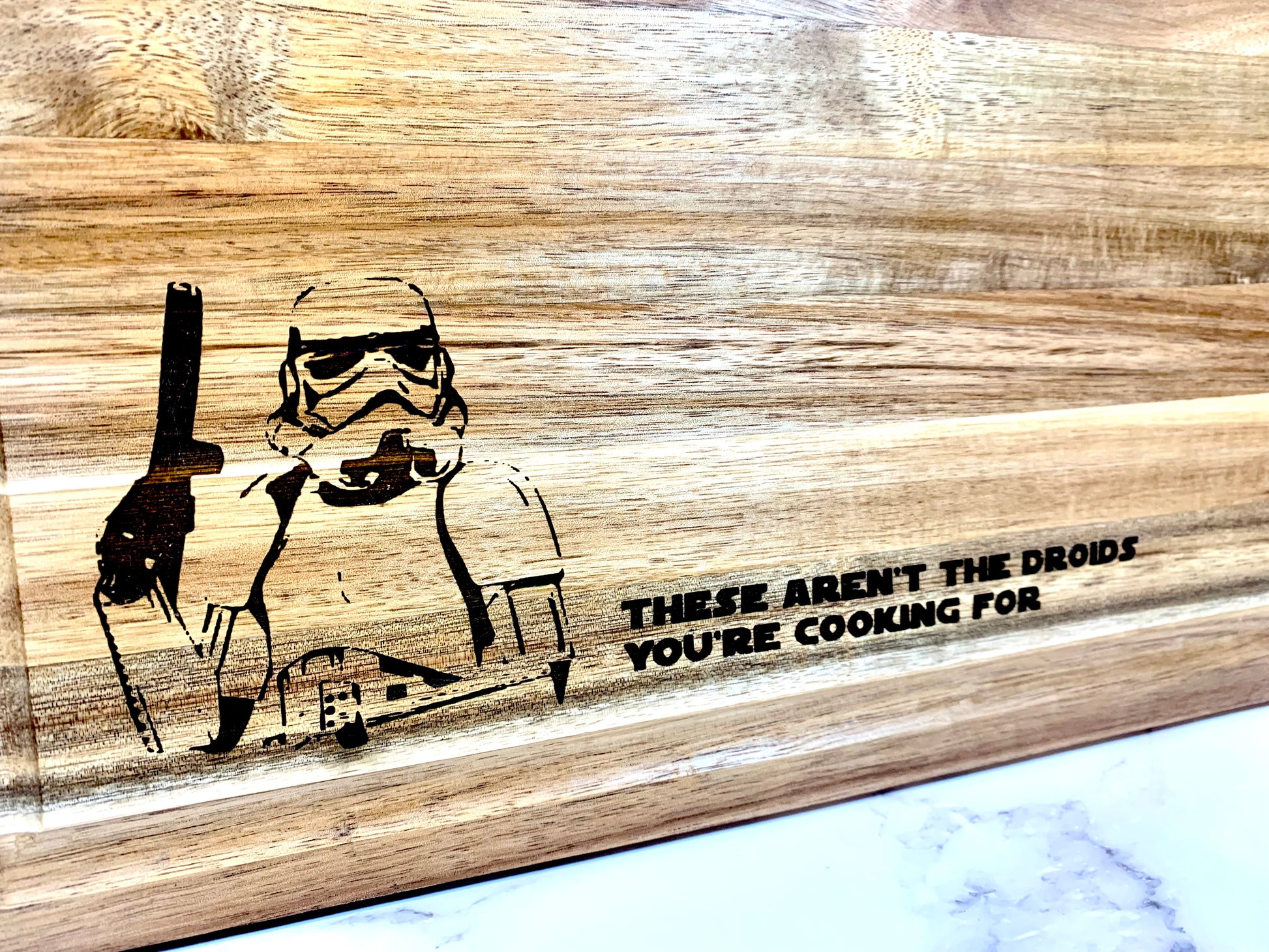 These Aren’t The Droids You Are Cooking For Star Wars Cutting Board - MixMatched Creations