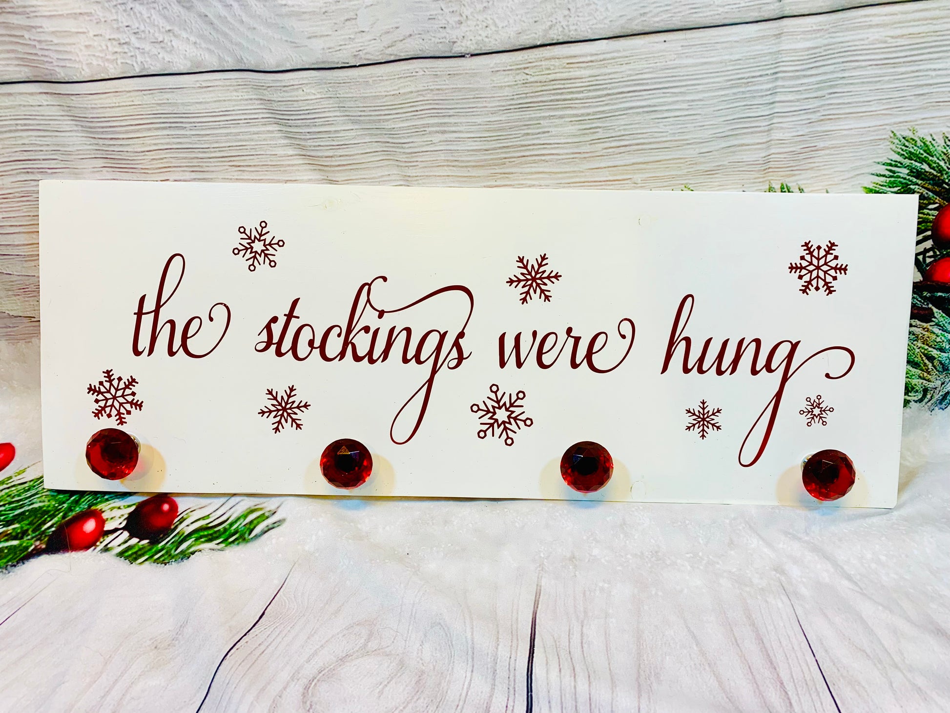 The Stockings Were Hung Stocking Hanger - MixMatched Creations