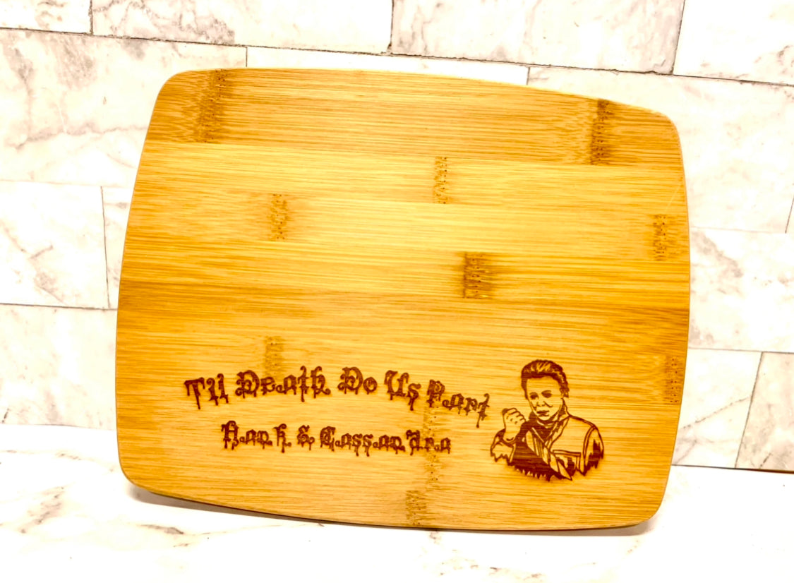 Horror Character Cutting Board Michael Myers/Freddy Kruger/Pennywise/Chuckie/Scream/Jason Voorhes
