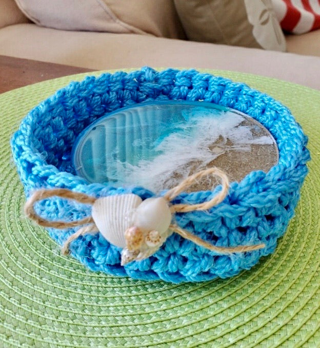 Beach Resin Coasters - MixMatched Creations