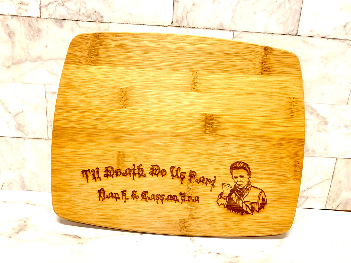 Horror Character Cutting Board Michael Myers/Freddy Kruger/Pennywise/Chuckie/Scream/Jason Voorhes