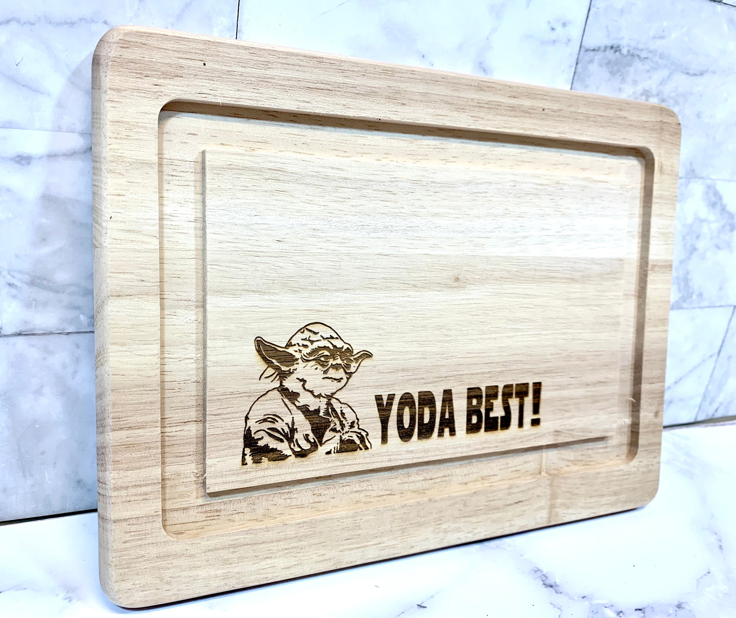 Yoda Best Cutting Board - MixMatched Creations